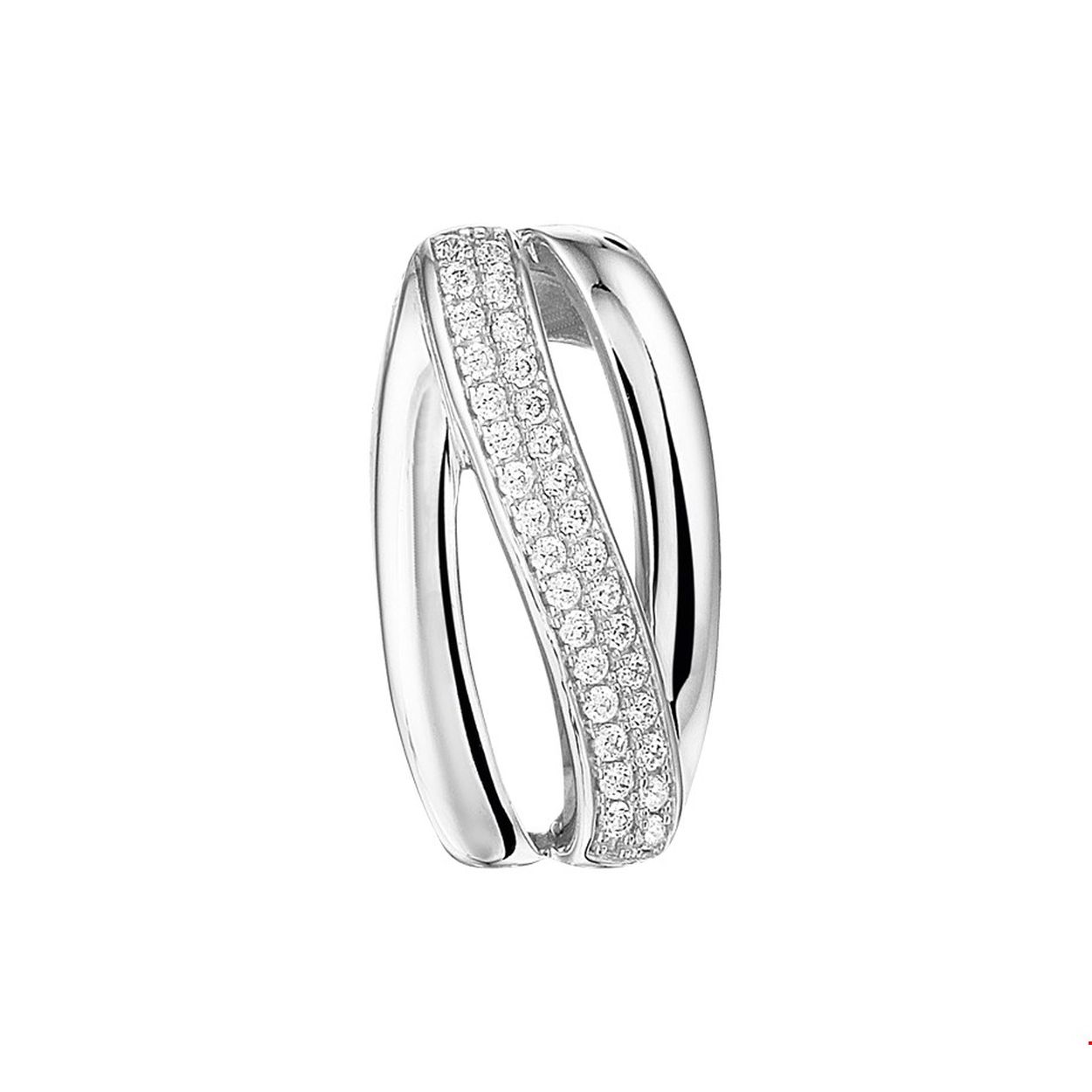 Gerhodineerd zilveren hanger met zirkonia.
Doelgroep: dames
Breedte: 11 mm
Hoogte: 20 mm
Zetting: pave