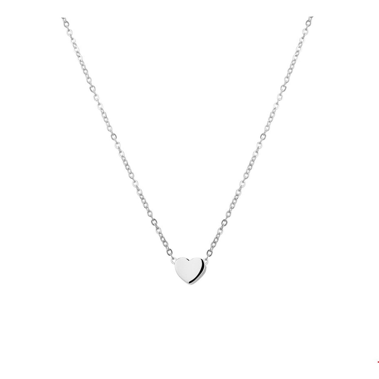 Beschrijving: Gerhodineerd zilveren collier met een hartje. De lengte bedraagt 41cm met 4cm extensie en de schakelbreedte bedraagt 1.1mm.
Verpakt per: 1
Doelgroep: dames
Breedte: 6.5 mm
Kortste lengte: 41 mm
Langste lengte: 45 mm
Hoogte: 5.5 mm