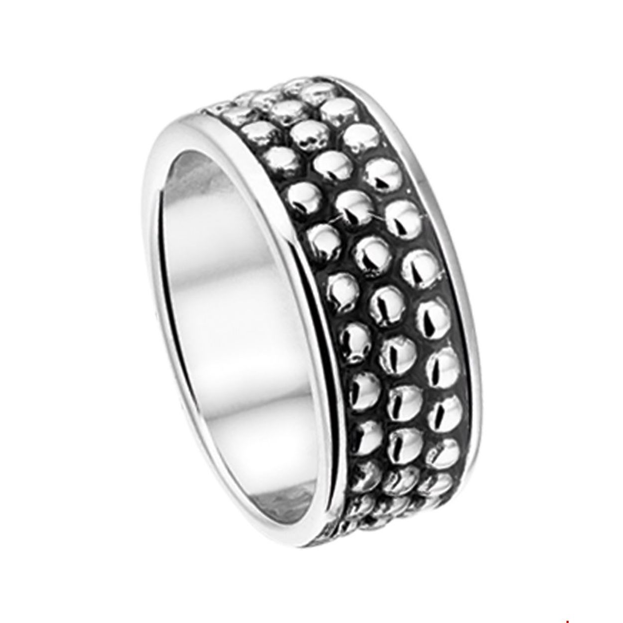 Beschrijving: Gerhodineerd zilveren ring.
Uniekenummer serie: 36858
Verpakt per: 1
Doelgroep: dames
Ringmaat: 19.00 mm (60)
Breedte: 8 mm