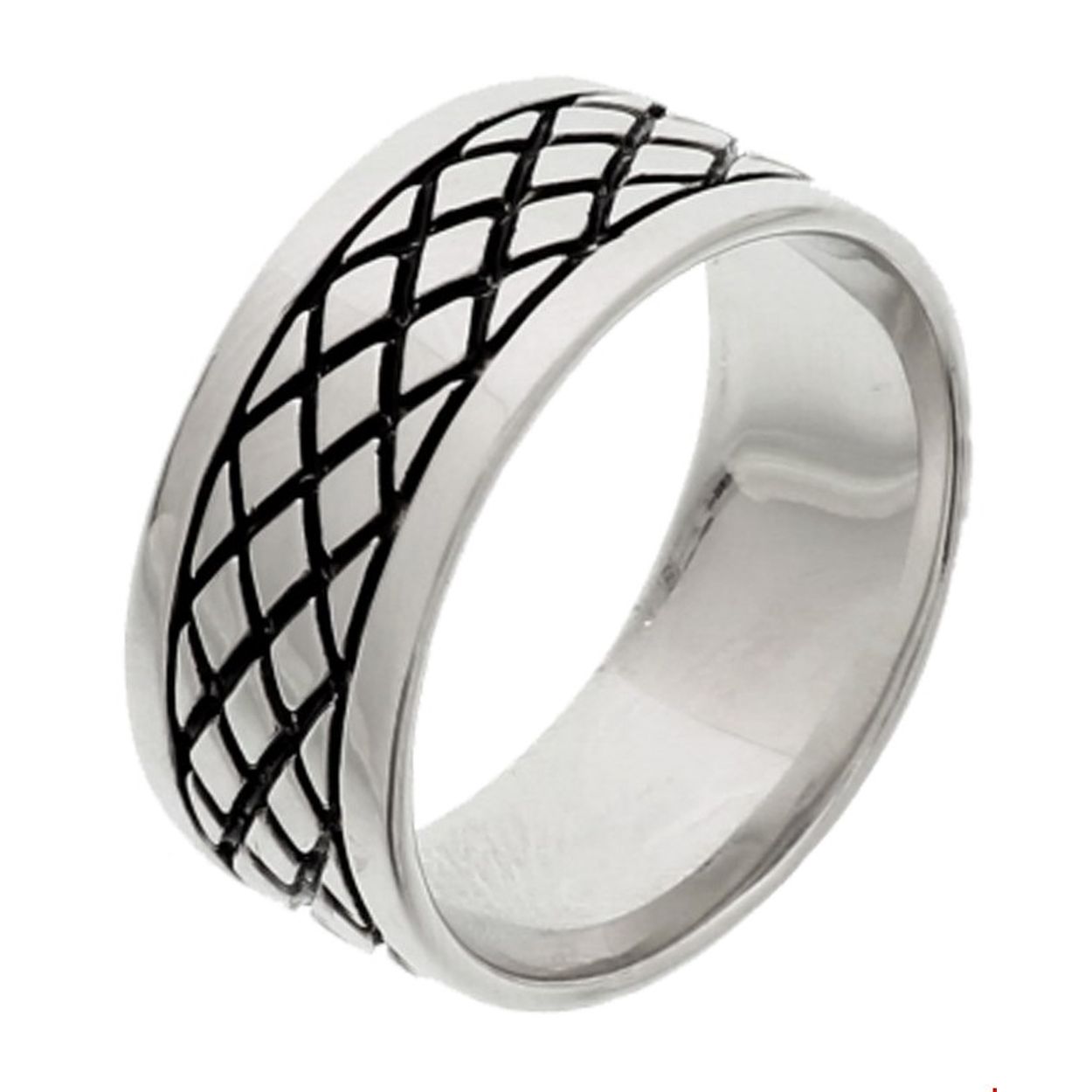 Beschrijving: Gerhodineerd zilveren ring.
Uniekenummer serie: 36861
Verpakt per: 1
Doelgroep: heren
Ringmaat: 21.00 mm (66)
Hoogte: 9.5 mm