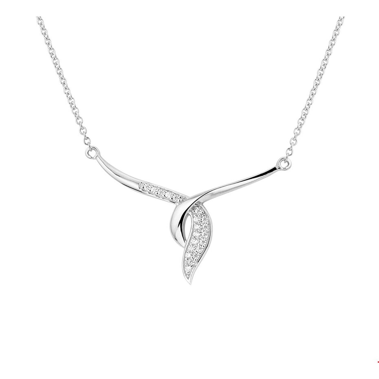 Beschrijving: Dit chique collier met tussenstuk is uitgevoerd met een luxe pave van briljant geslepen zirkonia. Het collier heeft een 1.5mm breed anker schakel met een lengte van 42cm en een extensie van 3cm. Het stijlvolle tussenstuk heeft een afmeting van 25.5x40.5mm en hiermee steel je echt de show!. Tip: Combineer dit collier met een van onze andere zirkonia sieraden en maak zo een luxe set!. INFO: Gerhodineerd zilver is door de rhodiumlaag beter bestand tegen verkleuren en krassen.
Verpakt per: 1
Doelgroep: dames
Breedte: 40.5 mm
Kortste lengte: 42 mm
Langste lengte: 45 mm
Hoogte: 25.5 mm
Zetting: pave