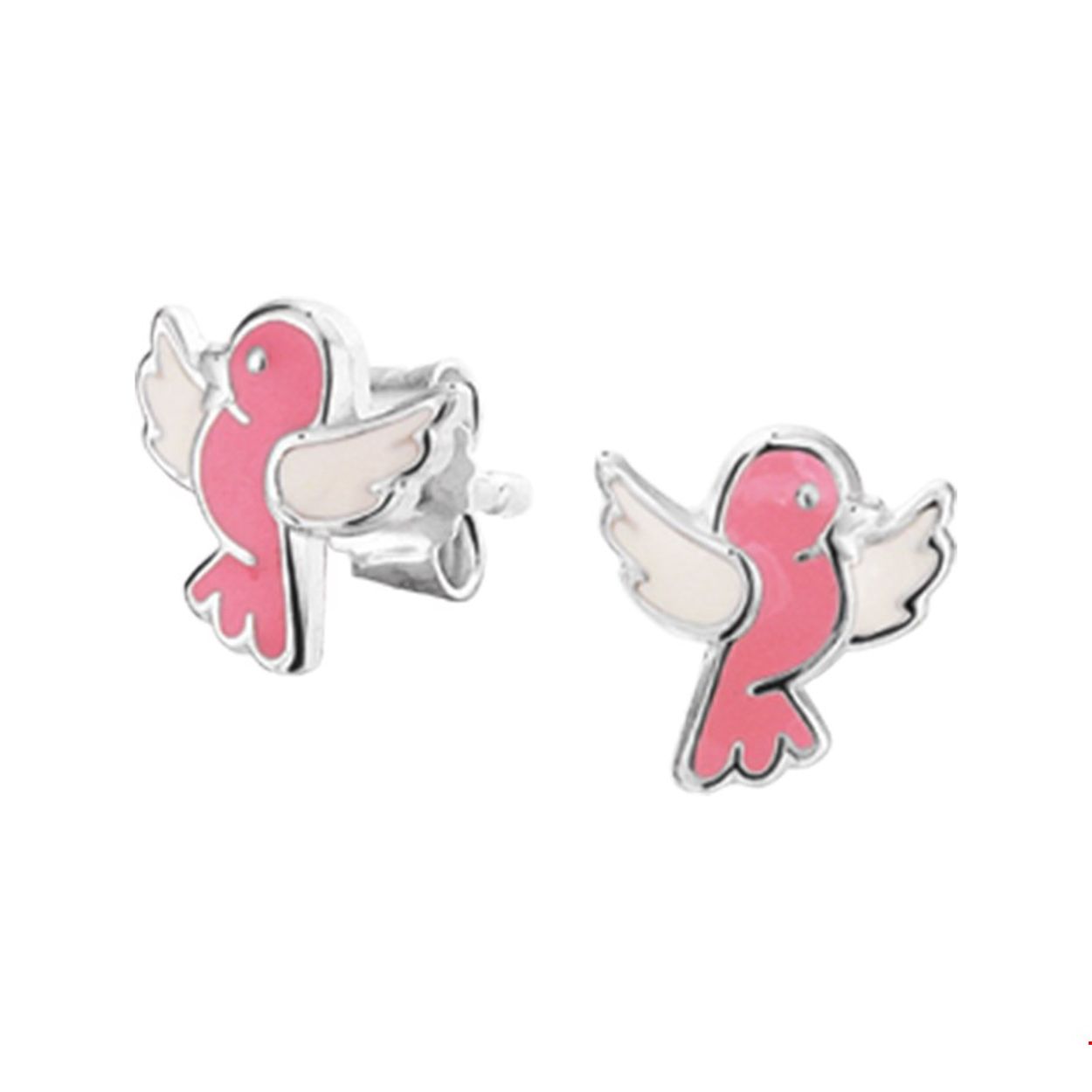 Beschrijving: Schattige poli uitgevoerde zilveren oorknoppen met roze emaille in de vorm van een vogeltje. De oorknoppen hebben een afmeting van 8x8mm en zijn uitgevoerd met een pouchette sluiting. Tip: Meisjes houden van roze! Dus leuk om kado te doen aan een leuke meid die wil stralen met mooie sieraden. Info: Gerhodineerd zilver is door de rhodiumlaag beter bestand tegen verkleuren en krassen.
Doelgroep: meisjes
Breedte: 8 mm
Hoogte: 8 mm