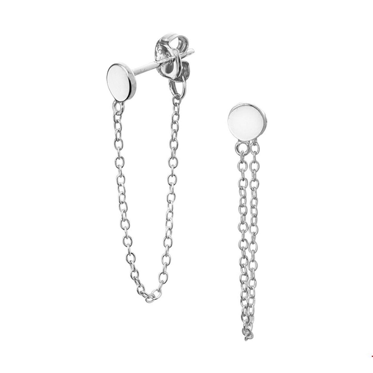 Beschrijving: Deze trendy zilveren poli uitgevoerde oorhangers hebben een diameter van 4.5mm en een anker schakel van 6cm lang. Door het simplistische en trendy model zijn deze oorhangers gemakkelijk te combineren met andere sieraden uit onze collectie of vanuit je eigen sieraden stash. Info: Gerhodineerd zilver is door de rhodiumlaag beter bestand tegen verkleuren en krassen.
Verpakt per: 1
Doelgroep: dames
Hoogte: 60 mm
