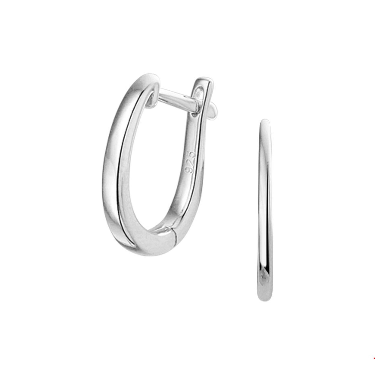 Beschrijving: Gerhodineerd zilveren klapcreolen met een poli afwerking. 
Verpakt per: 1
Doelgroep: dames
Breedte: 3 mm
Hoogte: 16 mm