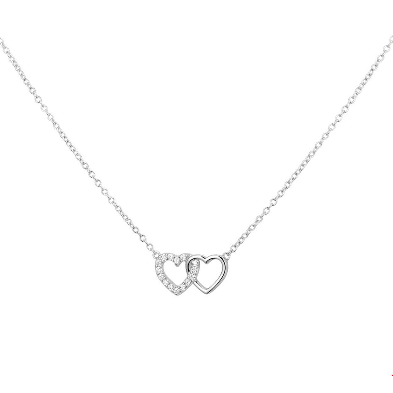 Beschrijving: Mooi gerhodineerd zilveren hartjes collier met 1.3mm breed anker schakel met een lengte van 40cm en een extensie van 4cm. Een hartje is ingelegd met een rijzetting van briljant geslepen zirkonia en hebben een afmeting van 8x13.5mm. Dit collier is te combineren met bijpassende sieraden uit onze collectie. Tip: Perfect kado voor een dierbare of geliefde! INFO: Gerhodineerd zilver is door de rhodiumlaag beter bestand tegen verkleuren en krassen.
Verpakt per: 1
Doelgroep: dames
Breedte: 13.5 mm
Kortste lengte: 40 mm
Langste lengte: 44 mm
Hoogte: 8 mm