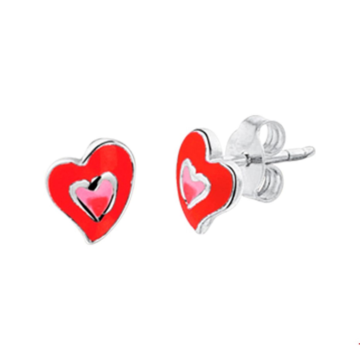Schattige oorknoppen in de vorm van een hartje en ingelegd met rode en roze emaille. De oorknoppen hebben een afmeting van 6x7mm en is uitgevoerd met een pouchette sluiting. Deze oorsieraden zijn te combineren met bijpassende sieraden uit onze collectie. Tip: Deze oorknoppen zijn het perfecte kado voor meiden die willen stralen met schattige sieraden. De set is in verschillende combinaties uit te breiden. INFO: Gerhodineerd zilver is door de rhodiumlaag beter bestand tegen verkleuren en krassen.
Doelgroep: kinderen
Breedte: 7 mm
Hoogte: 6 mm