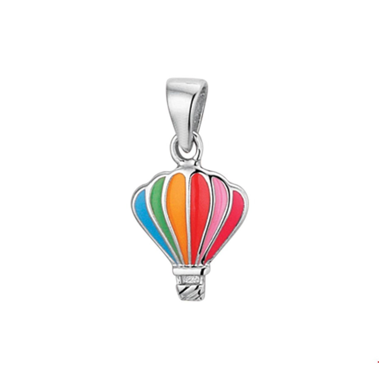 Super leuk kleurijk gerhodineerd zilveren luchtballon hanger uitgevoerd met verschillende kleuren emaille. De hanger heeft een afmeting van 12.5x8.5mm. U kunt deze hanger combineren met bijpassende sieraden of een collier uit onze collectie.Tip: Leuk om kado te geven kleurrijk en schattig wat zal ze stralen!
Doelgroep: kinderen
Breedte: 8.5 mm
Hoogte: 12.5 mm