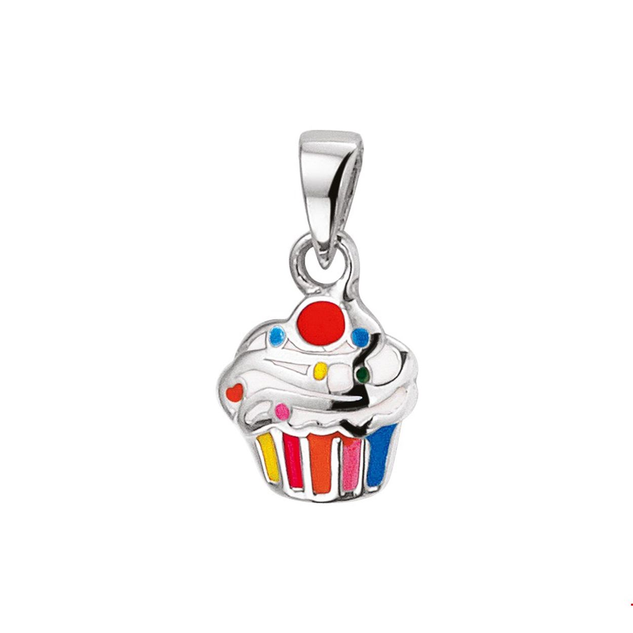 Super leuk kleurrijk gerhodineerd zilveren cupcake hanger uitgevoerd met verschillende kleuren emaille. De hanger heeft een afmeting an 11x8mm. U kunt deze hanger combineren met bijpassende sieraden of een collier uit onze collectie.Tip: Leuk om kado te geven kleurrijk en schattig wat zal ze stralen!
Doelgroep: kinderen
Breedte: 8 mm
Hoogte: 11 mm
