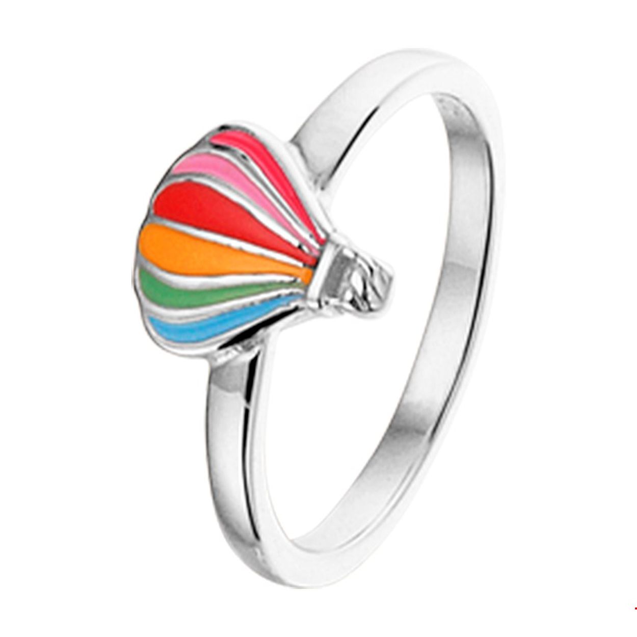Beschrijving: Leuk gerhodineerd zilveren luchtballon ring uitgevoerd met een kleurrijke emaille afwerking. De ring is er in verschillende maten en heeft een breedte van 7mm. U kunt deze ring combineren met bijpassende sieraden uit onze collectie. Tip: Leuk om kado te geven! Wat zal ze stralen met alle die mooie kleurtjes! INFO: Gerhodineerd zilver is door de rhodiumlaag beter bestand tegen verkleuren en krassen.
Uniekenummer serie: 37834
Verpakt per: 1
Doelgroep: kinderen
Ringmaat: 13.50 mm (43)
Breedte: 7.5 mm