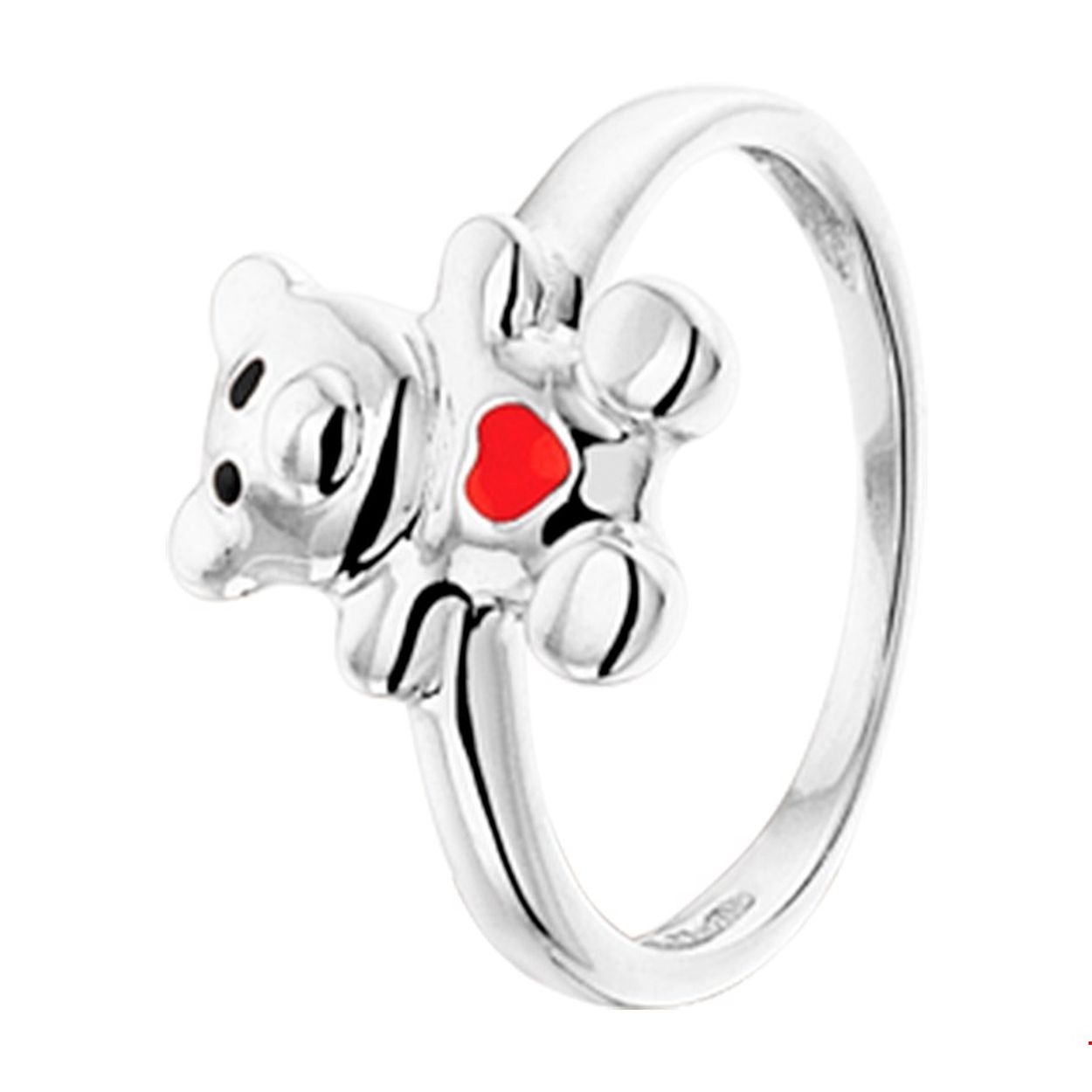 Beschrijving: Schattig gerhodineerd zilveren beer ring uitgevoerd met rood hart van emaille. De ring is er in verschillende maten en heeft een breedte van 9.5mm. U kunt deze ring combineren met bijpassende sieraden onze collectie. Tip: Leuk om kado te geven! Zie je ze al stralen met deze beer ring!? INFO: Gerhodineerd zilver is door de rhodiumlaag beter bestand tegen verkleuren en krassen.
Uniekenummer serie: 37848
Verpakt per: 1
Doelgroep: kinderen
Ringmaat: 13.00 mm (41)
Breedte: 9.5 mm
