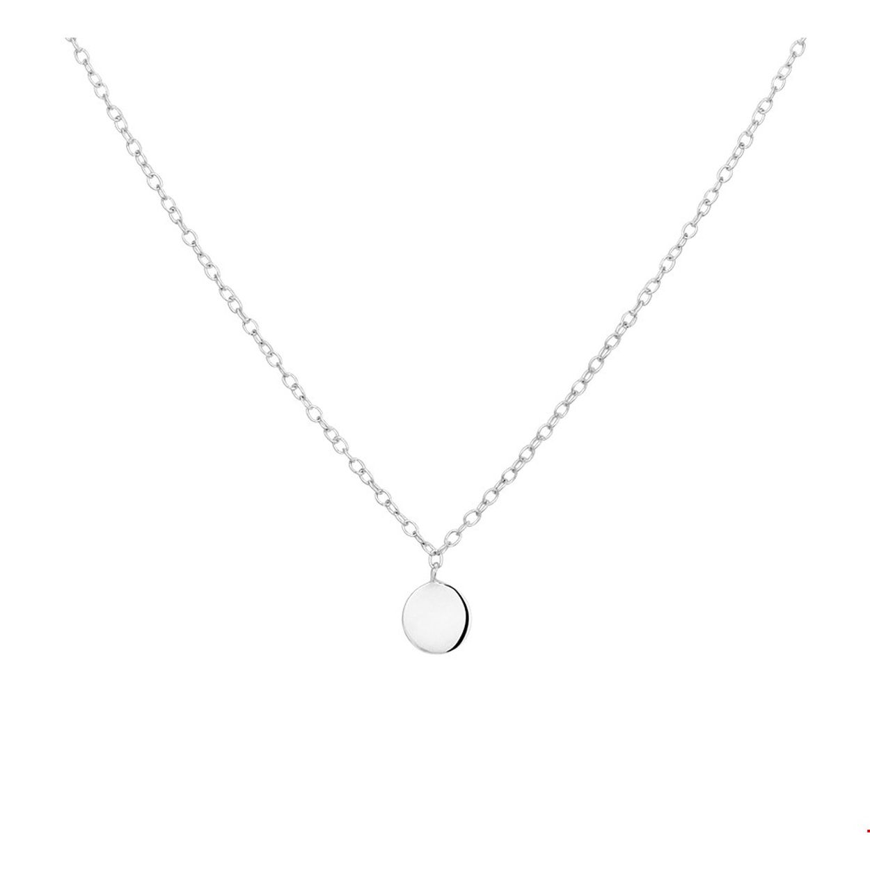 Beschrijving: Stijlvol minimalistisch gerhodineerd zilveren anker collier uitgevoerd met een ronde hanger van 6mm in diameter. Het collier heeft draaglengtes van 40 42 en 44cm en is 1.2mm breed. Het collier is te combineren met bijpassende sieraden uit onze collectie. INFO:  Gerhodineerd zilver is door de rhodiumlaag beter bestand tegen verkleuren en krassen.
Verpakt per: 1
Doelgroep: dames
Kortste lengte: 40 mm
Langste lengte: 44 mm