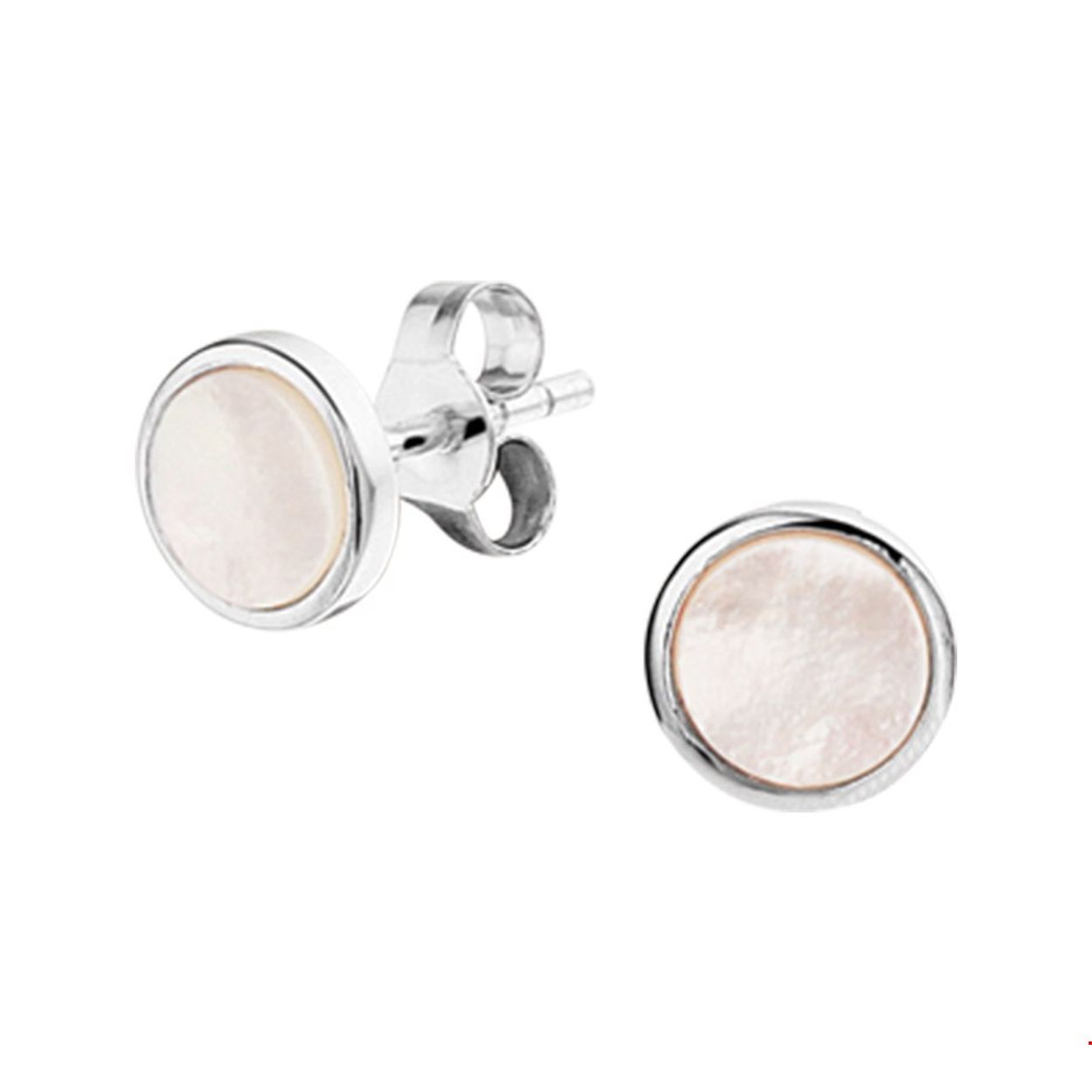 Beschrijving: Zilver gerhodineerde parelmoer oorknoppen in trendy uitvoering. De oorknoppen hebben een ronde vorm en hebben een diameter van 7.5mm. De oorknoppen zijn te combineren met bijpassende sieraden uit onze collectie. Info: Gerhodineerd zilver is door de rhodiumlaag beter bestand tegen verkleuren en krassen.
Verpakt per: 1
Doelgroep: dames