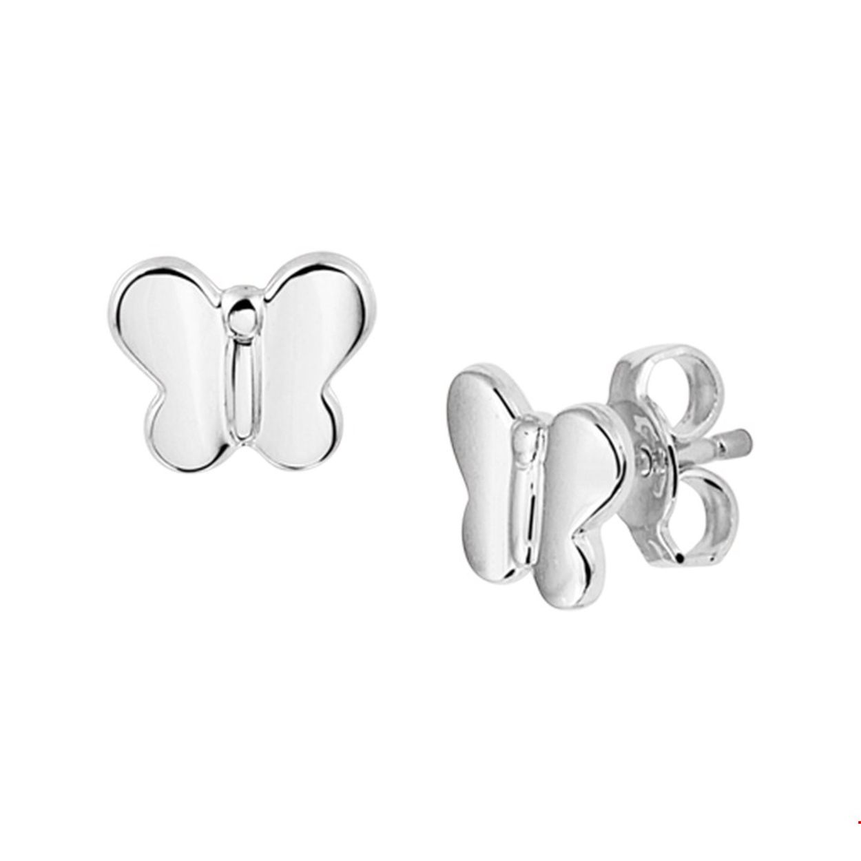 Beschrijving: Schattig gerhodineerd zilveren vlinder oorknoppen met een poli afwerking. De oorknoppen hebben een afmeting van 7x8.5mm en hebben een stevige pouchette sluiting. Tip: Deze oorknoppen zijn te combineren met bijpassende sieraden uit onze collectie. INFO: Gerhodineerd zilver is door de rhodiumlaag beter bestand tegen verkleuren en krassen.
Doelgroep: kinderen
Breedte: 8.5 mm
Hoogte: 7 mm