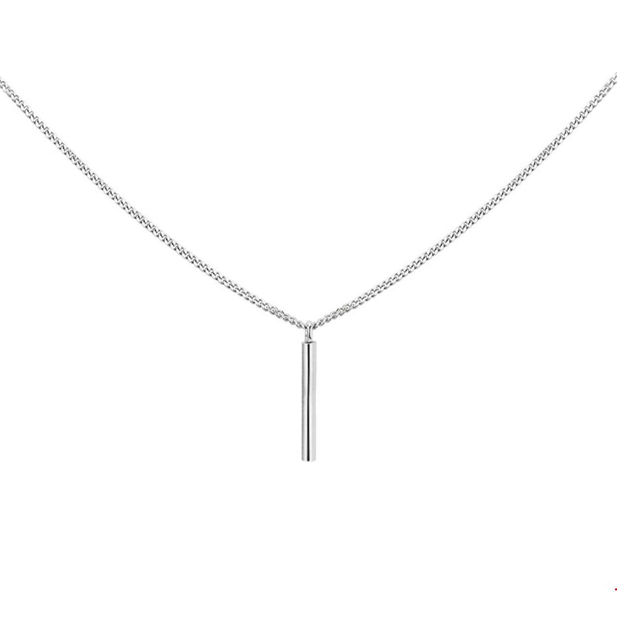 Beschrijving: Trendy gerhodineerd zilveren 1.2mm gourmet collier met draaglengtes van 40cm 42cm en 44cm uitgevoerd met een hanger in de vorm van een balkje 18x2mm. Het collier is te combineren met bijpassende sieraden uit onze collectie.
Doelgroep: dames
Breedte: 2 mm
Kortste lengte: 40 cm
Langste lengte: 44 cm
Hoogte: 18 mm