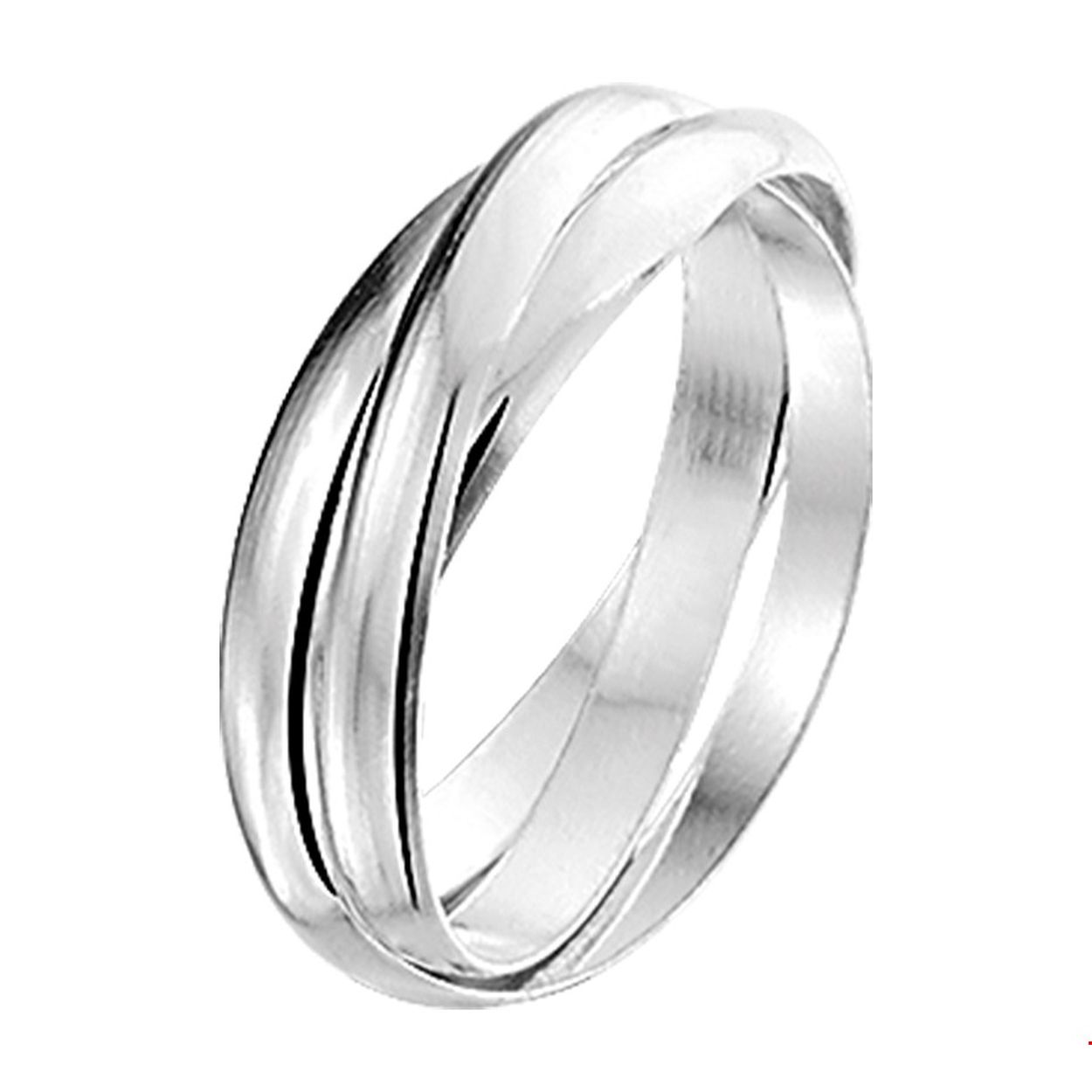 Beschrijving: Zilveren ring bestaande uit 3 in elkaar geplaatste losse ringen.
Uniekenummer serie: 39824
Verpakt per: 1
Doelgroep: dames
Ringmaat: 19.00 mm (60)
Breedte: 7.5 mm