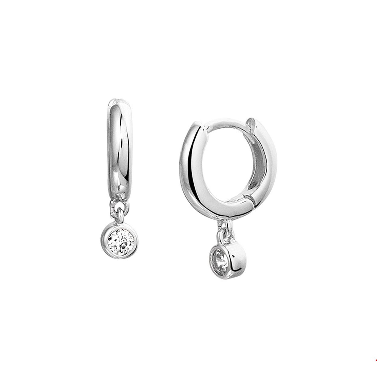Beschrijving: Gerhodineerd zilveren klapcreolen met een totale hoogte van 1.4cm en klapcreool van 9.5x2.2mm uitgevoerd met zirkonia in een zetkast.
Doelgroep: dames
Breedte: 2.2 mm
Hoogte: 14 mm
Zetting: solitaire (kastzetting)