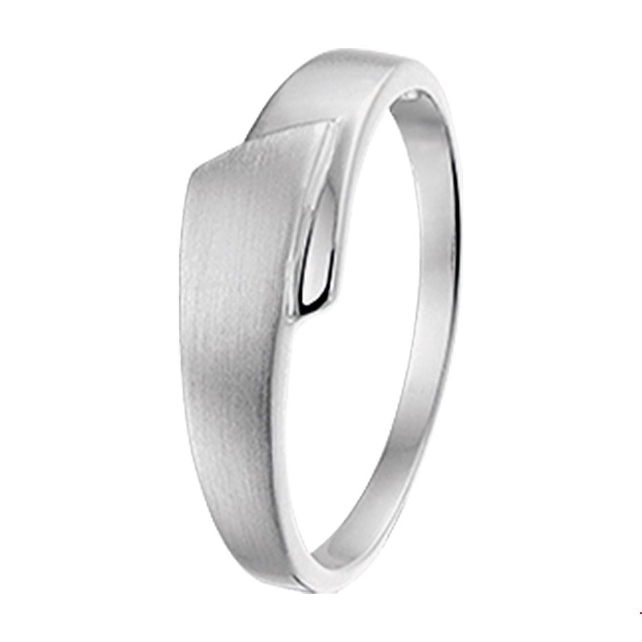 Zilveren  dames ring