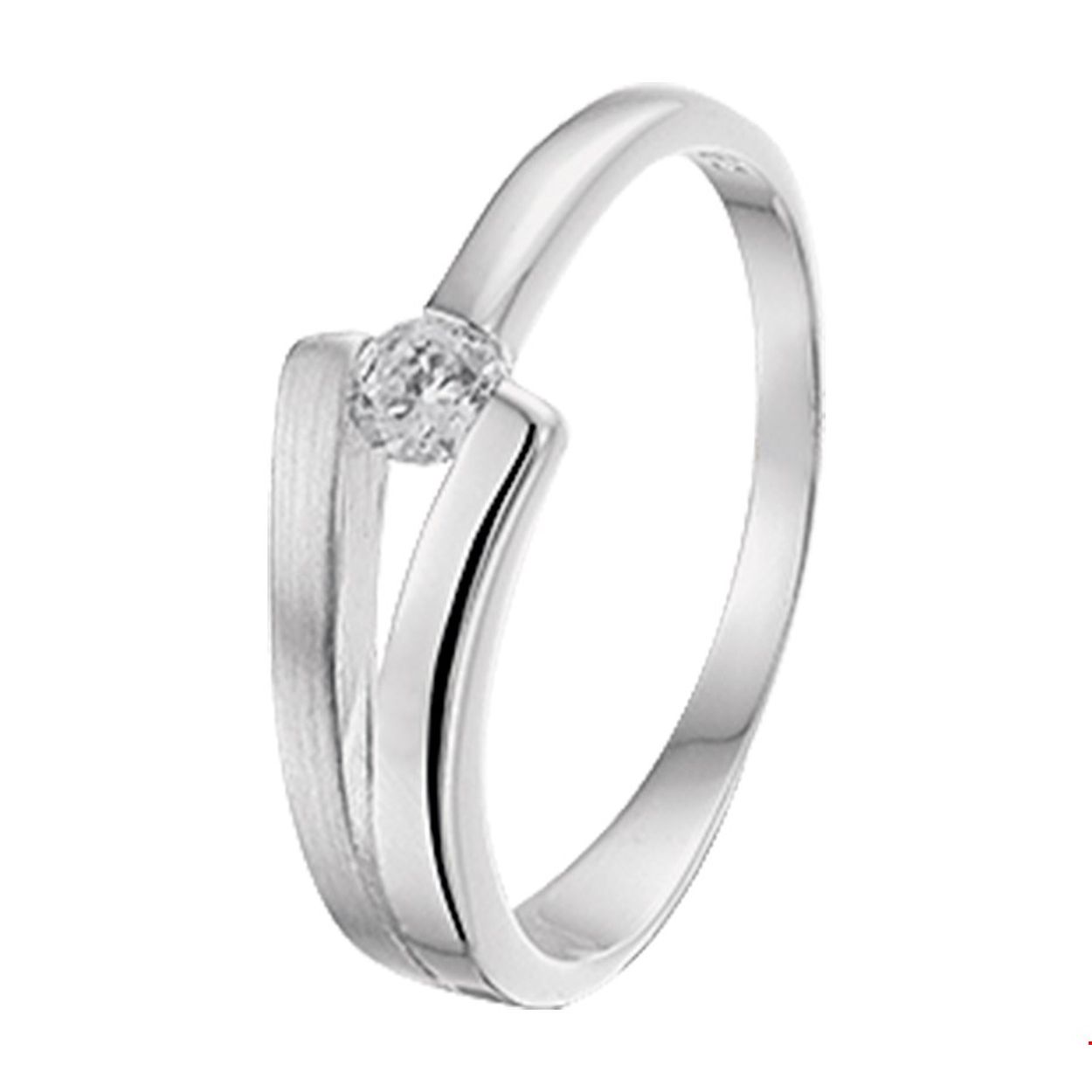 Beschrijving: Zilveren ring met zirkonia.
Uniekenummer serie: 39951
Verpakt per: 1
Doelgroep: dames
Ringmaat: 17.00 mm (53)
Breedte: 6 mm
Zetting: solitaire (span zetting)
