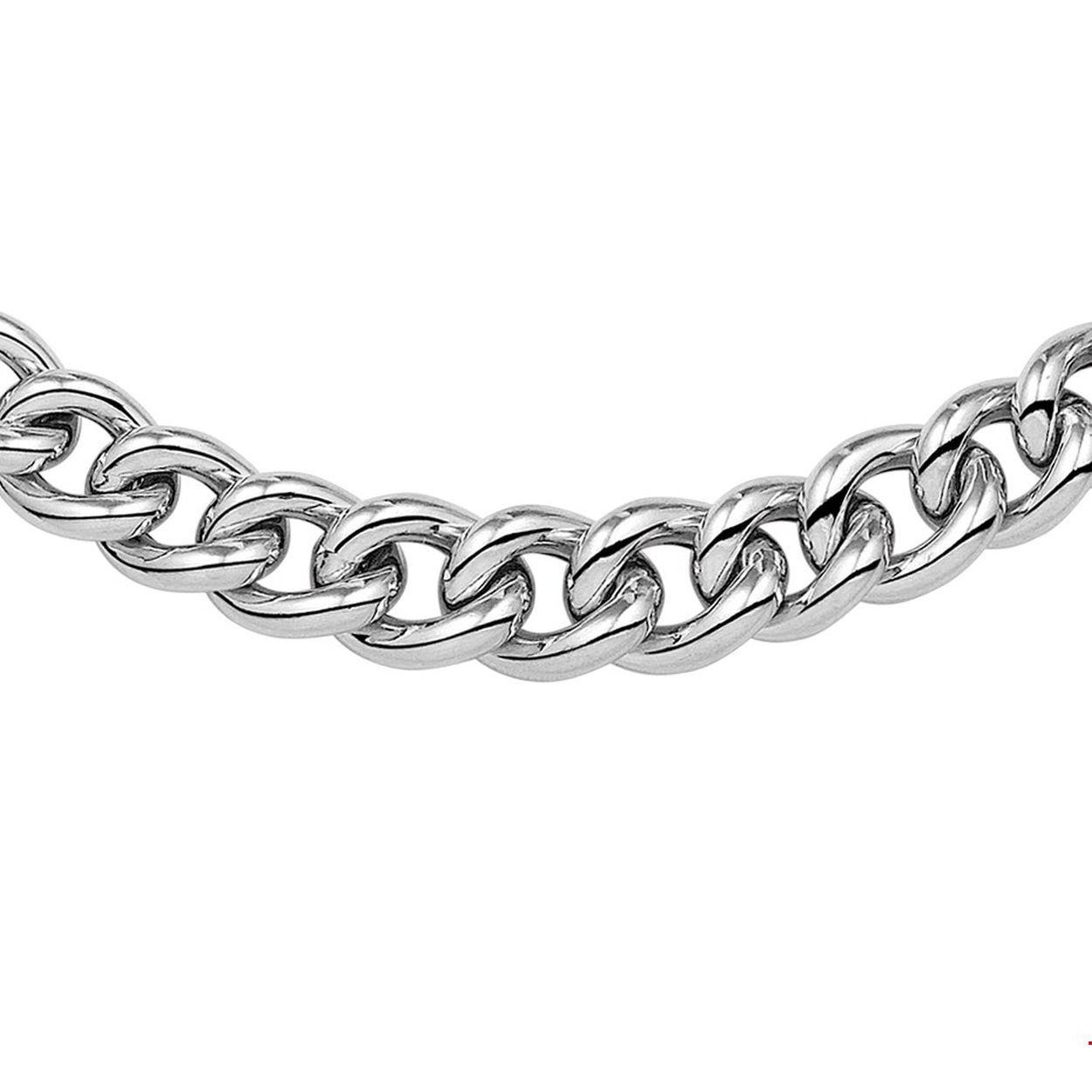 Beschrijving: Gerhodineerd zilveren 9mm tot 14mm gourmet collier met een lengte van 45cm en stevige veerring sluiting.
Verpakt per: 1
Doelgroep: dames
Breedte: 14 mm
Langste lengte: 45 mm