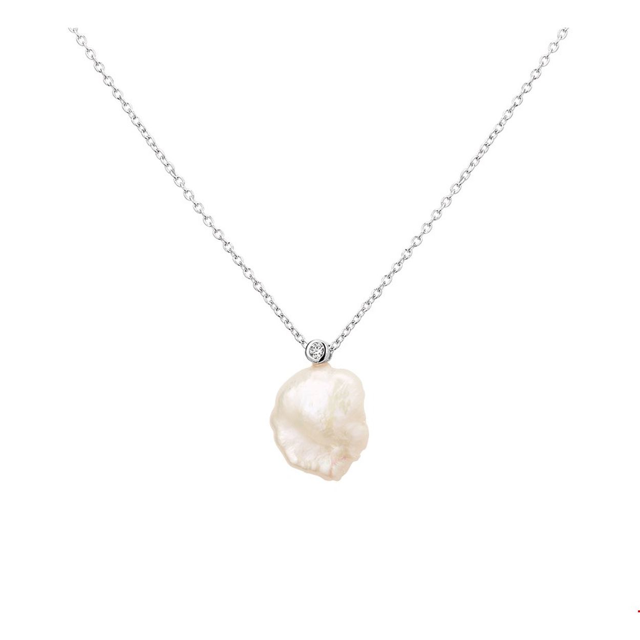 Beschrijving: Chique gerhodineerd zilveren 1.2mm anker collier met een lengte van 41.5cm en een extensie van 4cm. Het collier is uitgevoerd met grillig gevormde parel en een schitterende zirkonia. Info: Gerhodineerd zilver is door de rhodiumlaag beter bestand tegen verkleuren en krassen.
Verpakt per: 1
Doelgroep: dames
Breedte: 11.5 mm
Kortste lengte: 41.5 mm
Langste lengte: 45.5 mm
Hoogte: 17 mm