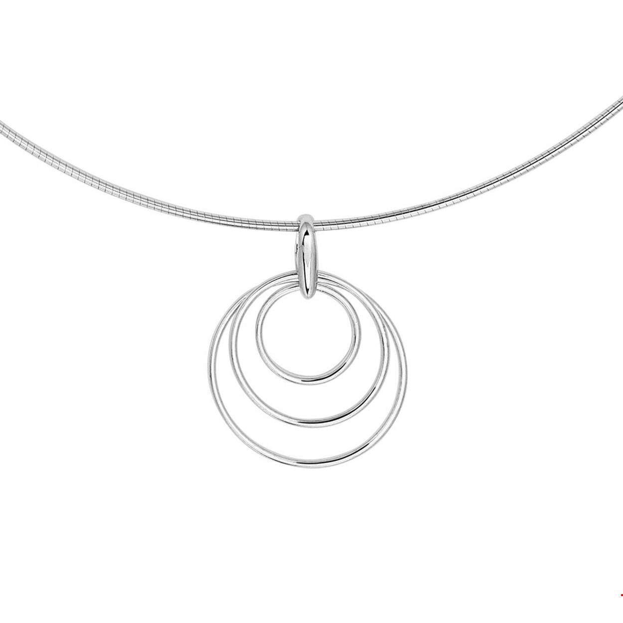 Beschrijving: Stijlvol gerhodineerd zilveren omega collier met een draaglengte van 42cm en een extensie van 3cm. Uitgevoerd met een ronde hanger en een stevige karabijn sluiting. Het collier is te combineren met bijpassende sieraden uit onze collectie. INFO:  Gerhodineerd zilver is door de rhodiumlaag beter bestand tegen verkleuren en krassen.
Verpakt per: 1
Doelgroep: dames
Kortste lengte: 42 mm
Langste lengte: 45 mm