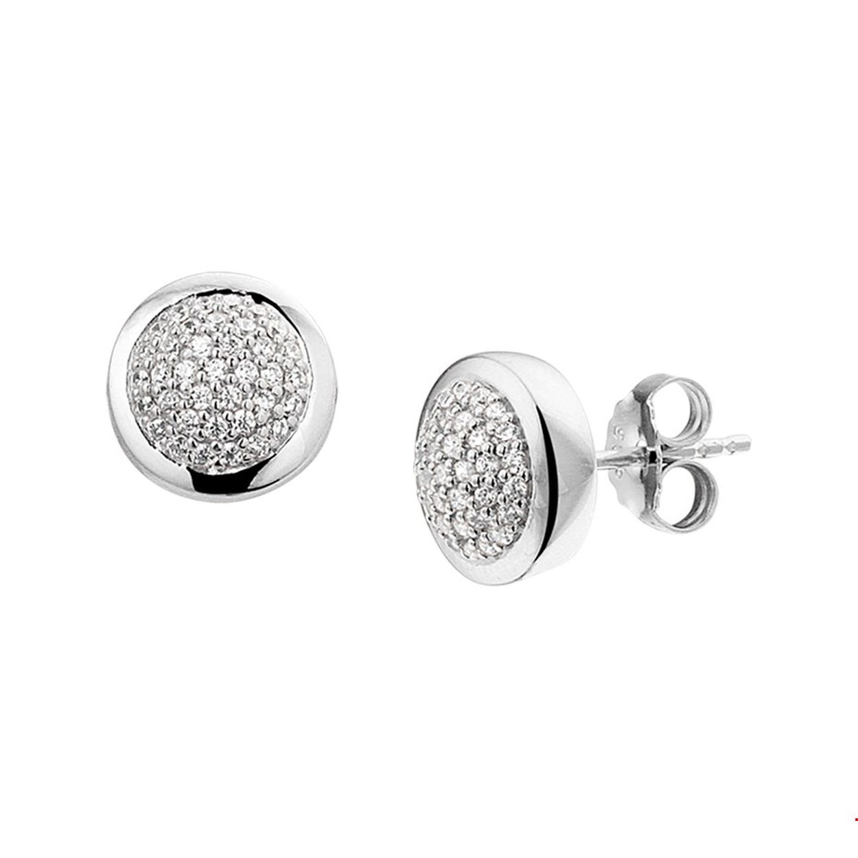 Beschrijving: Trendy gerhodineerd zilveren oorknoppen met zirkonia. Minimalistisch design met een schitterend vlak van briljant geslepen zirkonia voor een exclusieve uitstraling. Info: Gerhodineerd zilver is door de rhodiumlaag beter bestand tegen verkleuren en krassen.
Verpakt per: 1
Doelgroep: dames
Zetting: pave