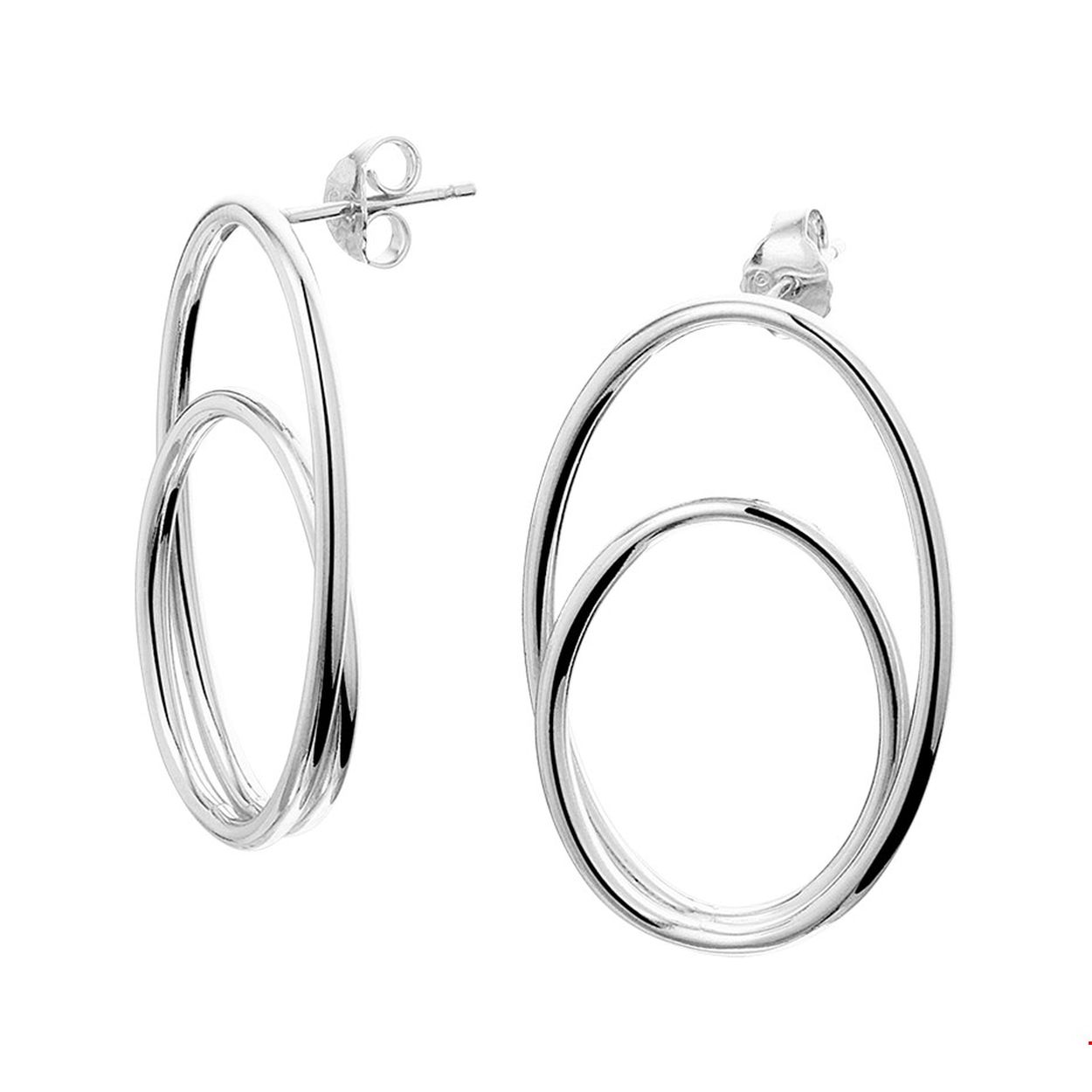 Beschrijving: Deze trendy ovale gerhodineerd zilveren oorknoppen hebben een hoogte van 36mm. Deze oorsieraden hebben een poli afwerking en zijn uitgevoerd met een stevige poussette sluiting. Door het  simplistische moderne design van deze oorknoppen zijn ze allerdaags te dragen alsmede ook gemakkelijk te combineren met andere sieraden. Info: Gerhodineerd zilver is door de rhodiumlaag beter bestand tegen verkleuren en krassen.
Verpakt per: 1
Doelgroep: dames
Breedte: 23.5 mm
Hoogte: 36 mm