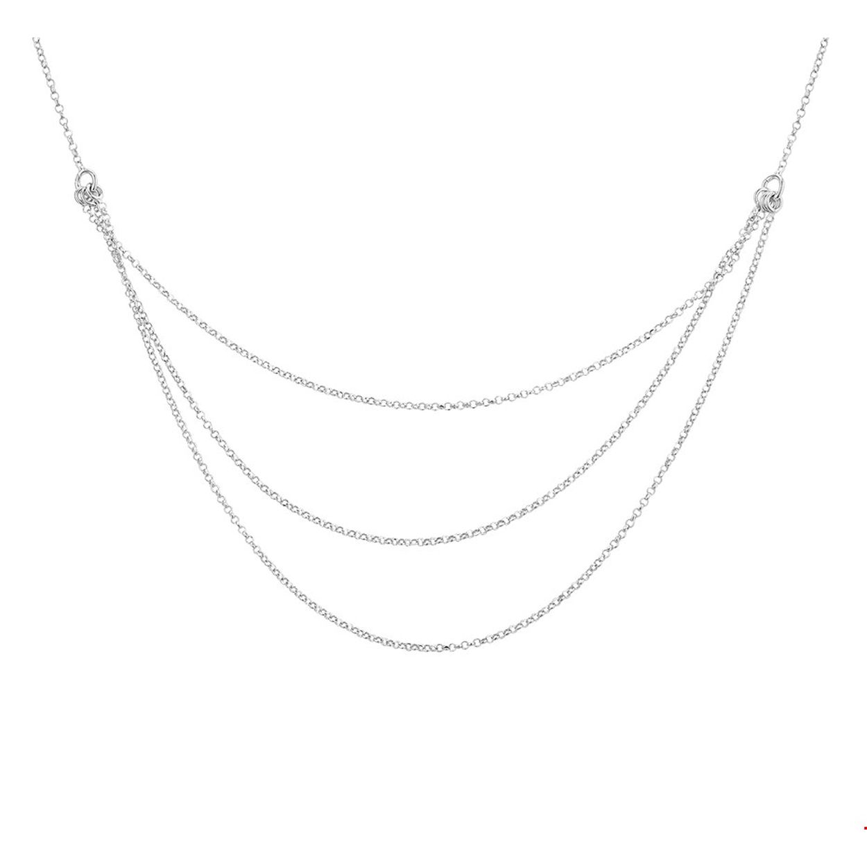 Beschrijving: Trendy gerhodineerd zilveren dubbel collier met een jasseron schakel. Het collier heeft een draaglengte van 42cm en een 3cm extensie. Tip: Leuk om kado te geven zie je ze al stralen!? Info: Gerhodineerd zilver is door de rhodiumlaag beter bestand tegen verkleuren en krassen.
Verpakt per: 1
Doelgroep: dames
Breedte: 1.6 mm
Kortste lengte: 42 mm
Langste lengte: 45 mm