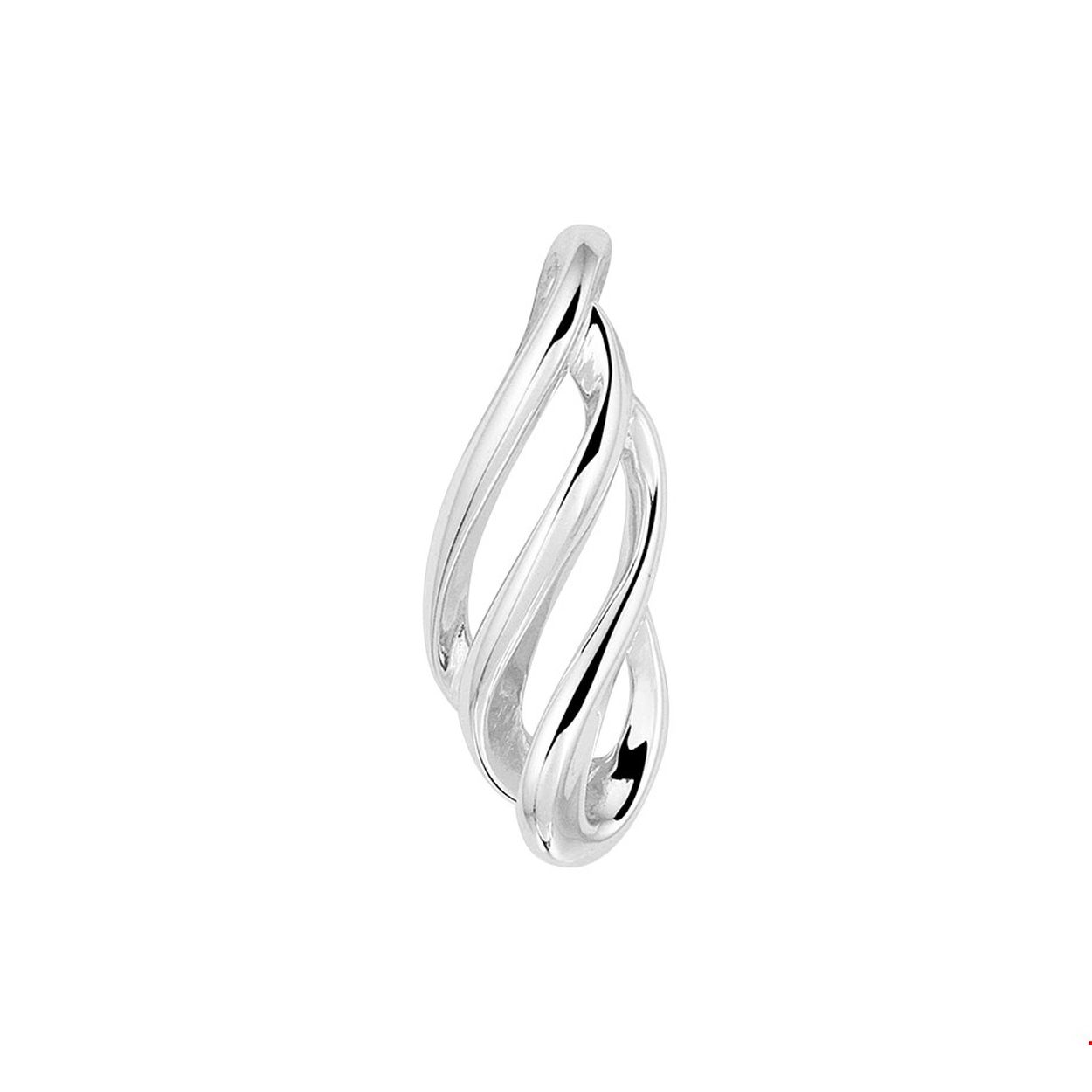 Gerhodineerd zilveren hanger met een poli afwerking. De hanger is goed te combineren met bijpassende sieraden uit onze collectie. Info: Gerhodineerd zilver is door de rhodiumlaag beter bestand tegen verkleuren en krassen.