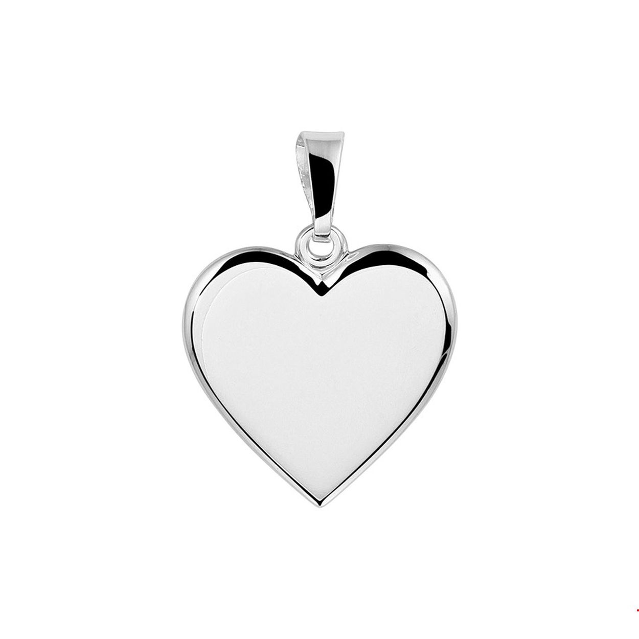 Gerhodineerd zillveren graveerhanger in de vorm van een hartje met een afmeting van 15.5x15.5mm. Een perfect kado voor je geliefde of dierbare. Gegarandeerd dat ze het hart kan waarderen. Tip: Combineer de hanger met een collier uit onze collectie.