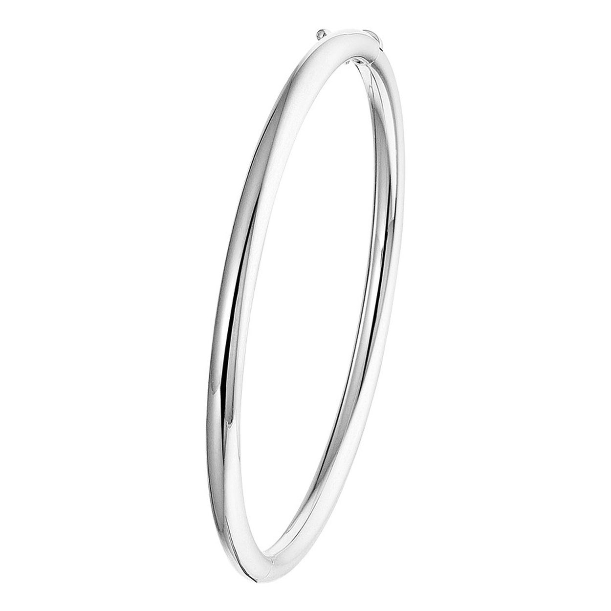 Gerhodineerd zilveren slavenarmband met een ronde buis buis van 4mm en een stevige scharnier-sluiting. Door de eenvoud en het verfijnde ontwerp kan deze slavenband perfect worden gedragen met andere sieraden. Info: Gerhodineerd zilver is door de rhodiumlaag beter bestand tegen verkleuren en krassen.
Doelgroep: dames
Breedte: 4 mm