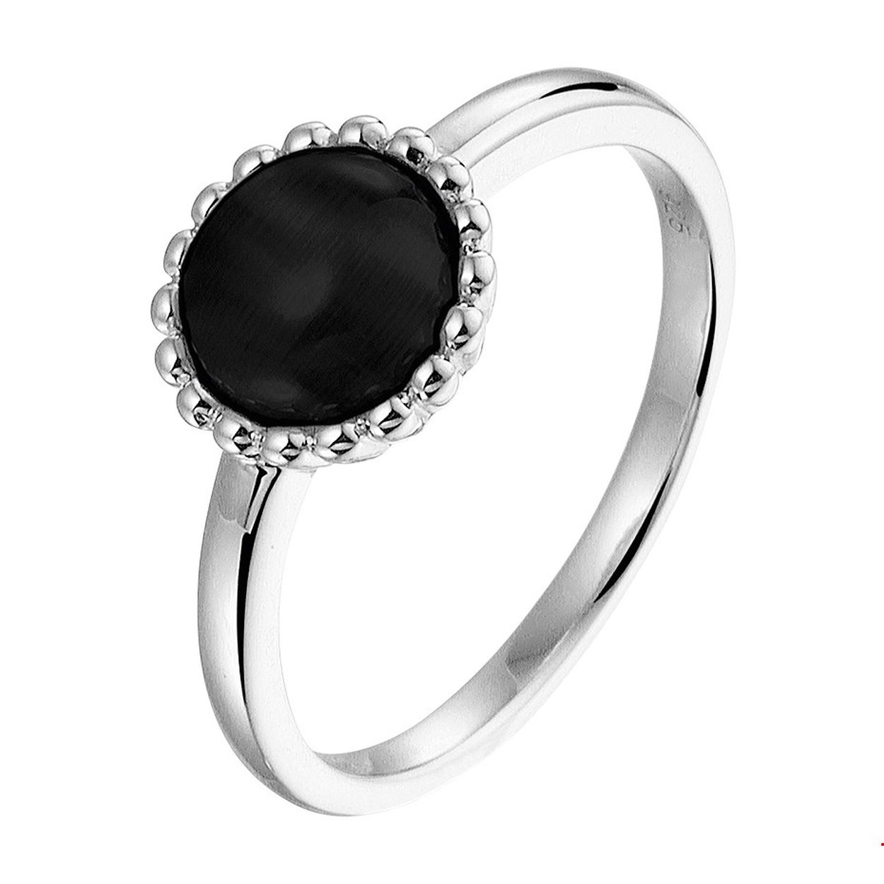 Beschrijving: Trendy gerhodineerd zilveren ring met een diameter van 9.5mm uitgevoerd met een onyx steen van 7mm. De ring is te combineren met bijpassende sieraden uit onze collectie. Info: Gerhodineerd zilver is door de rhodiumlaag beter bestand tegen verkleuren en krassen.
Uniekenummer serie: 41857
Verpakt per: 1
Doelgroep: dames
Ringmaat: 17.75 mm (56)
Breedte: 9.5 mm