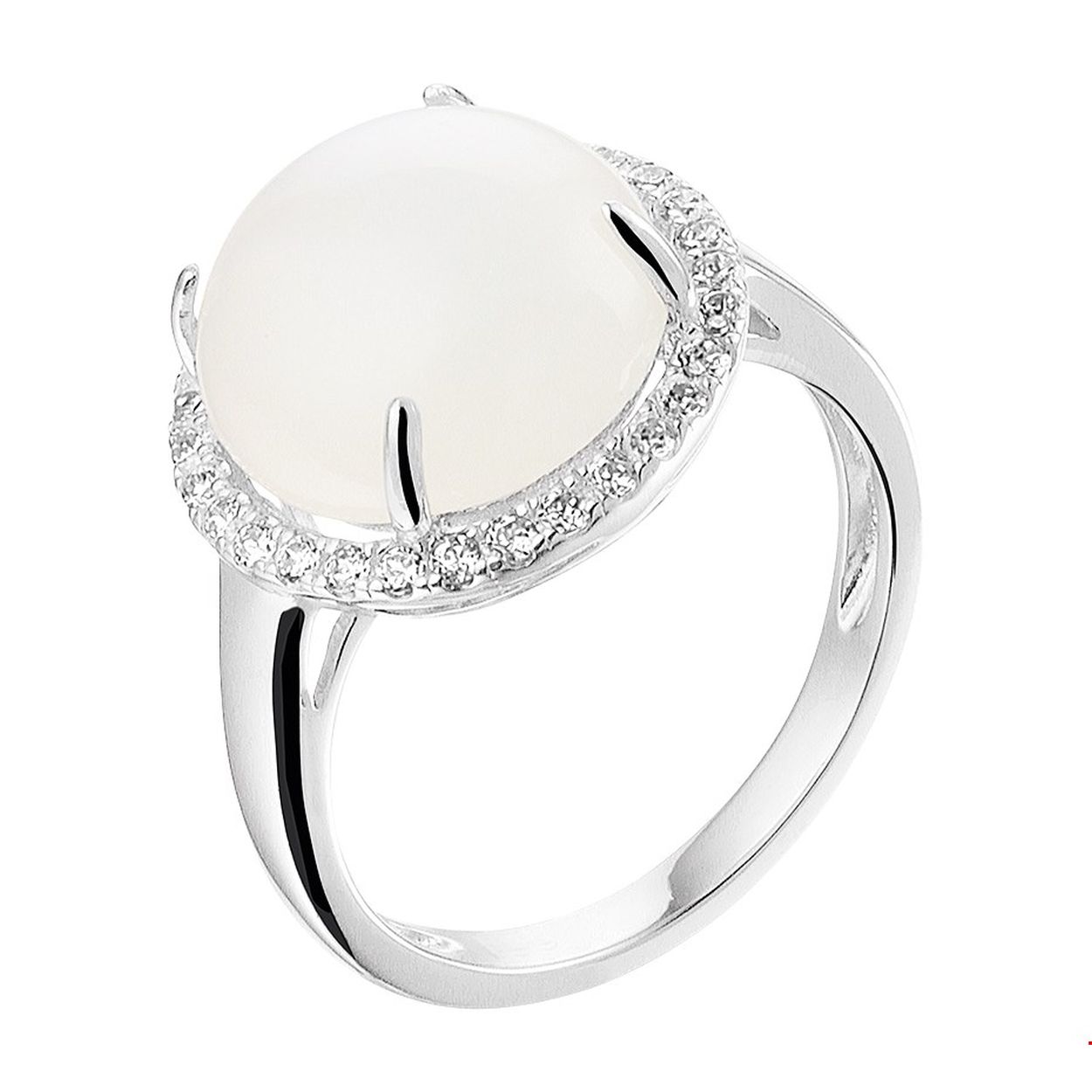 Beschrijving: Chique gerhodineerd zilveren ring uitgevoerd met wit maansteen van 12mm. De combinatie met een rozet van schitterende zirkonia stenen maken deze ring tot een ware eyecatcher. Tip: Leuk om kado te geven! Info: Gerhodineerd zilver is door de rhodiumlaag beter bestand tegen verkleuren en krassen.
Uniekenummer serie: 41835
Verpakt per: 1
Doelgroep: dames
Ringmaat: 18.50 mm (58)