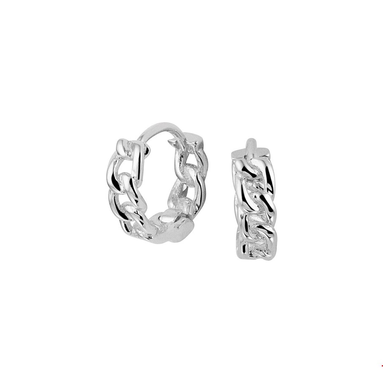 Beschrijving: Trendy gerhodineerd zilveren klapcreolen met een schakelmotief en een stevige scharniersluiting. De klapcreolen zijn goed te combineren met bijpassende sieraden uit onze collectie. Info: Gerhodineerd zilver is door de rhodiumlaag beter bestand tegen verkleuren en krassen.
Doelgroep: dames
Breedte: 3.5 mm