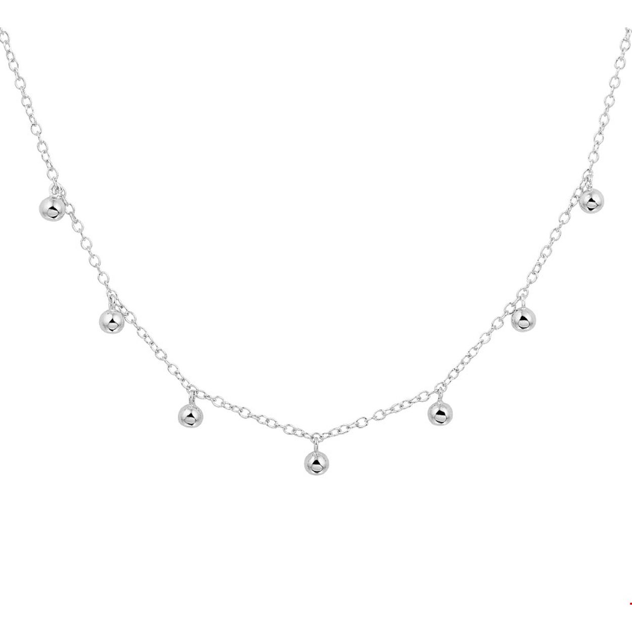 Beschrijving: Trendy gerhodineerd zilveren anker collier uitgevoerd met poli afgewerkte bolletjes van 3mm. Door de subtiele uitstraling kan het collier dagelijks gedragen worden en past deze bij veel verschillende outfits. Het collier heeft draaglengtes van 40 42 en 44cm en is voorzien van een stevige karabijn sluiting.
Verpakt per: 1
Doelgroep: dames
Kortste lengte: 40 mm
Langste lengte: 44 mm