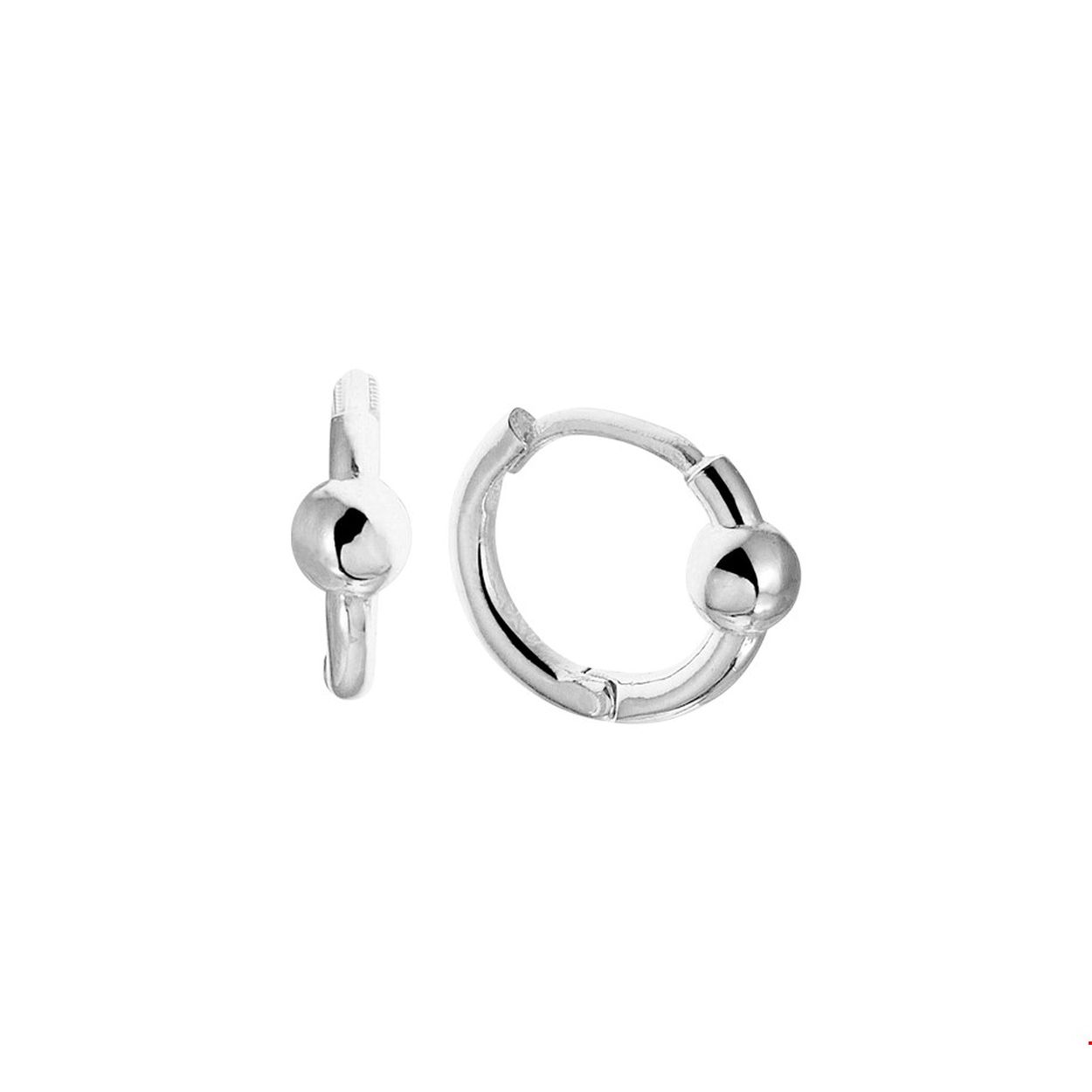 Breedte: 1.5mm
Hoogte: 9.5mm
Diameter bolletje: 3.5mm
Materiaal: gerhodineerd zilver 