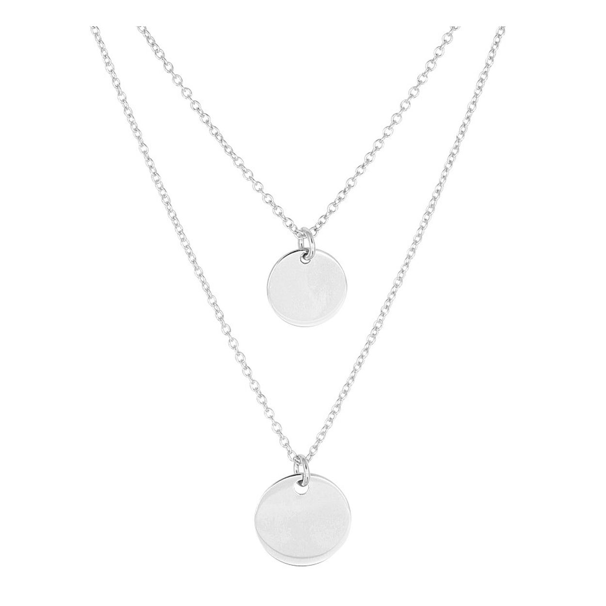 Beschrijving: Fijn gerhodineerd zilveren dubbel collier uitgevoerd met twee rondjes van 10 en 12mm en een stevige karabijn sluiting. Het collier heeft draaglengtes van 41 43 en 45cm. Door de eenvoud en het verfijnde ontwerp kan dit collier perfect worden gedragen met andere rondjes sieraden. Info: Gerhodineerd zilver is door de rhodiumlaag beter bestand tegen verkleuren en krassen.
Verpakt per: 1
Doelgroep: dames
Kortste lengte: 41 mm
Langste lengte: 45 mm