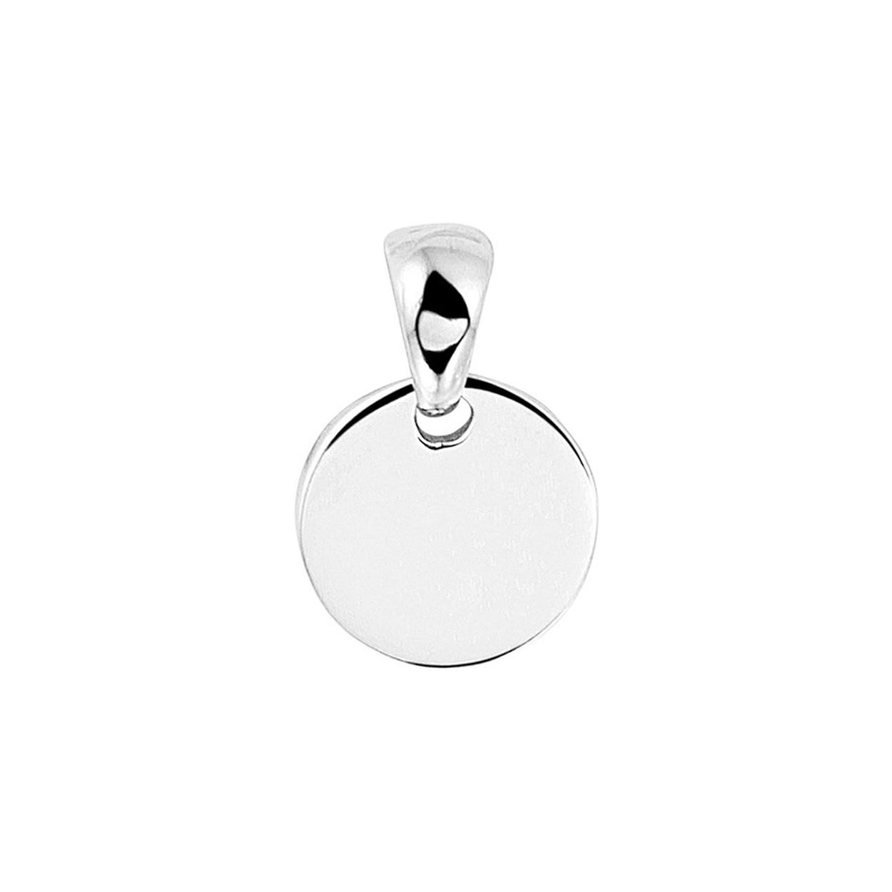 Beschrijving: Klassiek gerhodineerd zilveren ronde graveerhanger met een diameter van 10.5mm uitgevoerd met een stevig hangoog. Tip: Combineer deze graveerhanger met een collier uit onze collectie! Info: Gerhodineerd zilver is door de rhodiumlaag beter bestand tegen verkleuren en krassen.