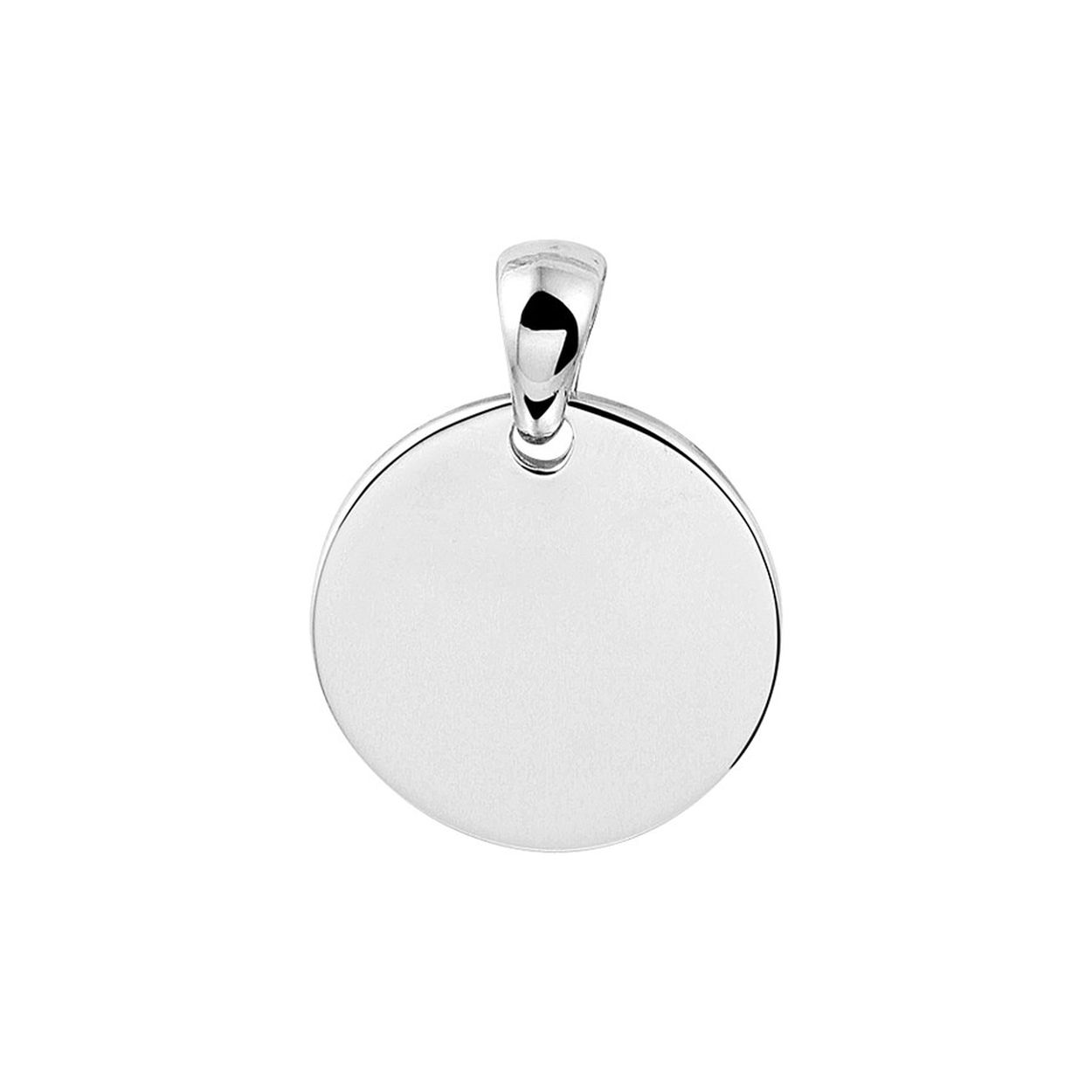 Beschrijving: Klassiek gerhodineerd zilveren ronde graveerhanger met een diameter van 15mm uitgevoerd met een stevig hangoog. Tip: Combineer deze graveerhanger met een collier uit onze collectie! Info: Gerhodineerd zilver is door de rhodiumlaag beter bestand tegen verkleuren en krassen.