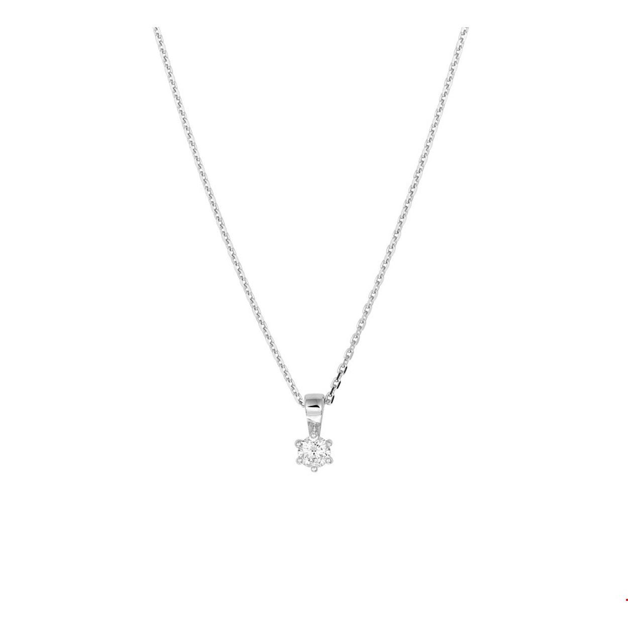 Een goede garderobe begint bij de basis en hetzelfde geldt voor een tijdloze sieradencollectie! Details: Gerhodineerd zilveren anker collier uitgevoerd met een schitterende zirkonia en een karabijn sluiting. Het collier heeft een draaglengte van 41cm en een extensie van 4cm.