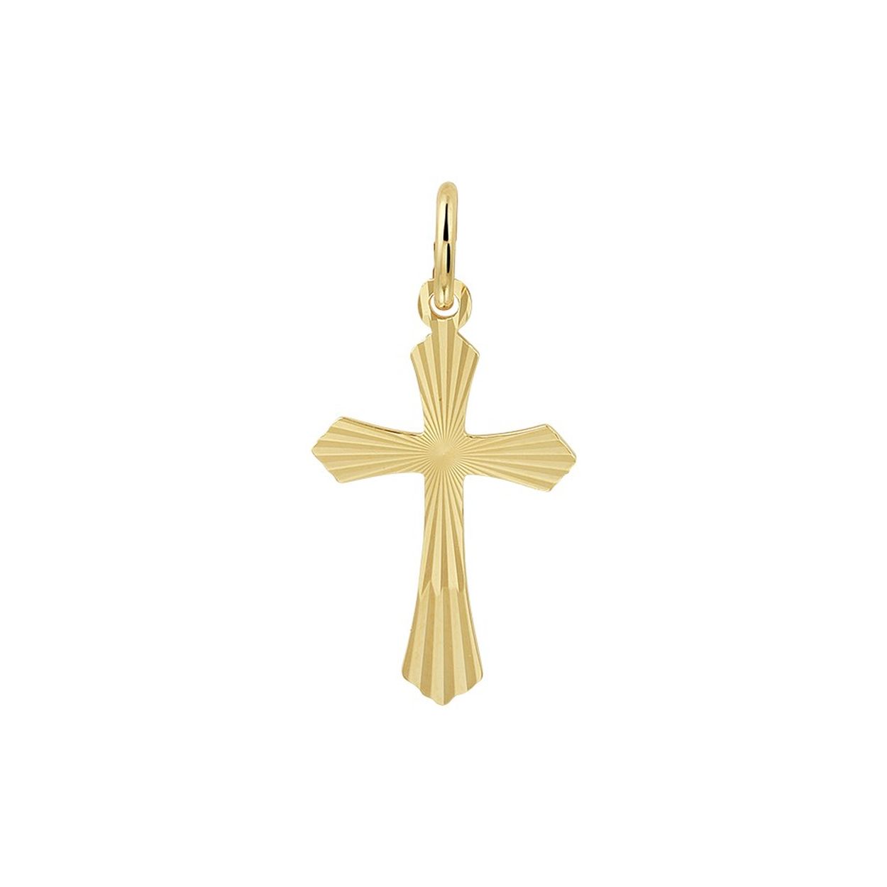 Geelgoud op zilveren kruis hanger met afmetingen van 20x13.5mm en een totale hoogte van 27mm. De hanger is goed te combineren met een bijpassend collier uit onze collectie.
Doelgroep: unisex
Breedte: 13.5 mm
Hoogte: 20 mm