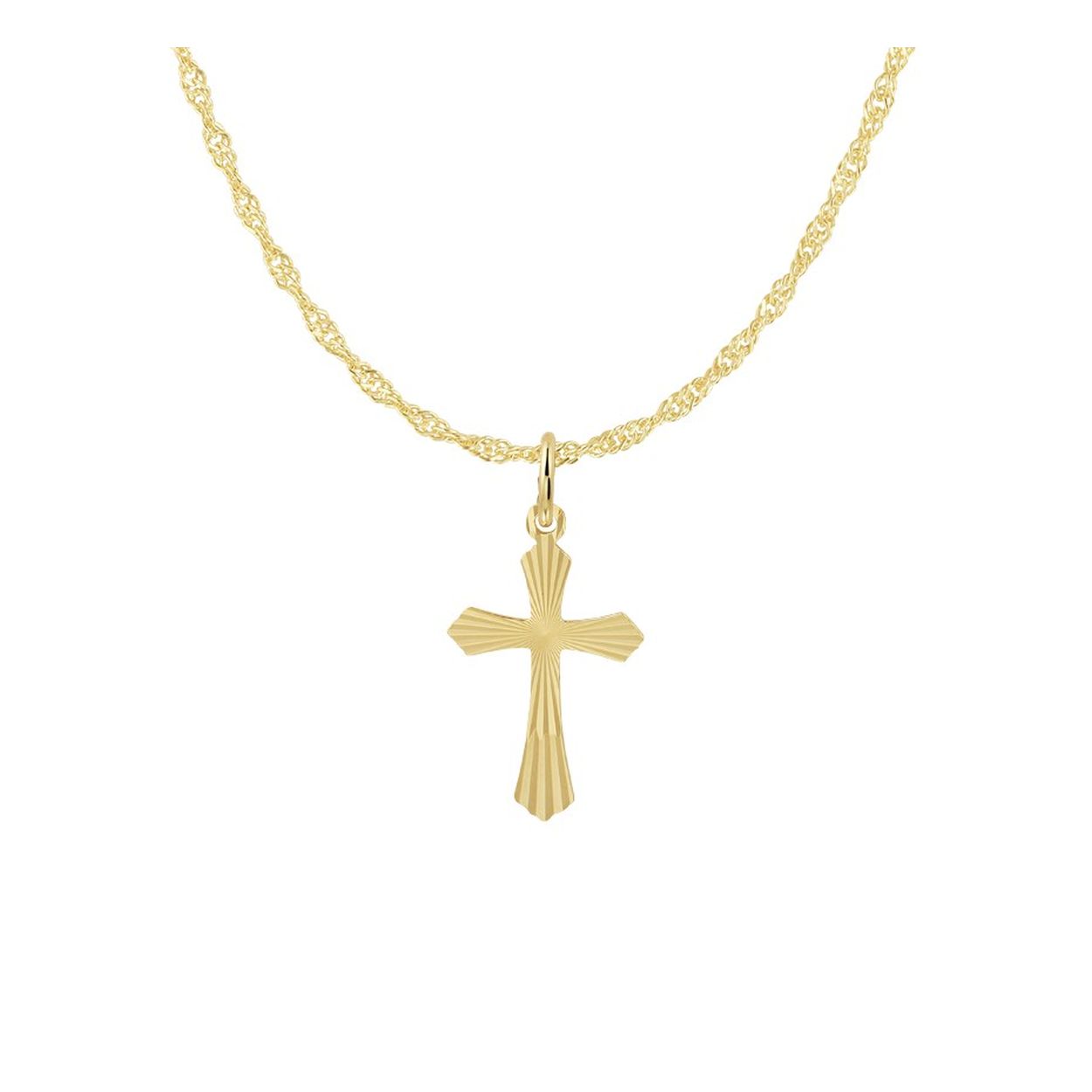 Beschrijving: Vintage geelgoud op zilveren collier met een kruis hanger met afmetingen van 20x13.5mm. Het collier heeft een draaglengte van 41cm en een extensie van 4cm. Dit collier geeft je look direct een chique en stijlvolle uitstraling.
Verpakt per: 1
Doelgroep: dames
Breedte: 13.5 mm
Kortste lengte: 41 mm
Langste lengte: 45 mm
Hoogte: 20 mm