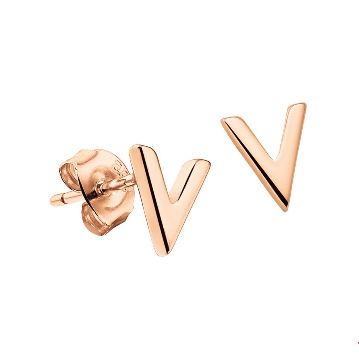 Beschrijving: Trendy rosegoud op zilveren oorknoppen met een afmeting van 6.5x6.5mm in de vorm van een V. De oorknoppen zijn uitgevoerd met poussette sluiting. Deze hippe oorsieraden zijn te combineren met bijpassende sieraden uit onze collectie. En geeft jou de mogelijkheid om een hippe trendy set samen te stellen super leuk!
Doelgroep: dames
Breedte: 5.5 mm
Hoogte: 6.5 mm