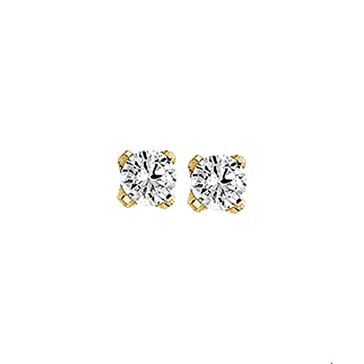 Oorknop dames zirkonia 3.5mm
