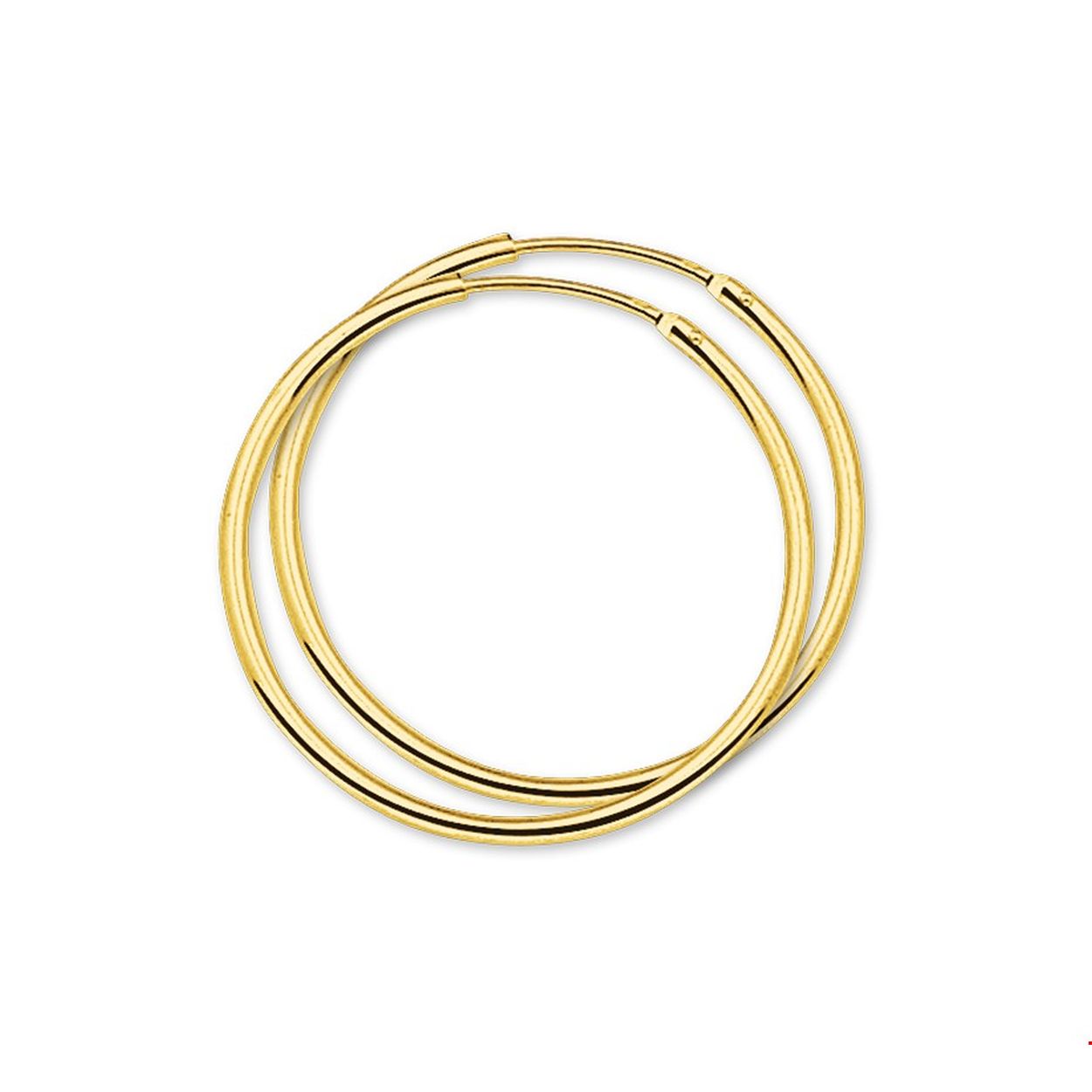 Een goede garderobe begint bij de basis en ditzelfde geldt voor een tijdloze sieradencollectie! Deze basic creolen passen bij iedere outfit en zijn met veel andere sieraden te combineren. Details: Geelgouden creolen met een ronde buis en een scharnier-sluiting. De diameter van deze creolen is 30mm. 
Doelgroep: dames