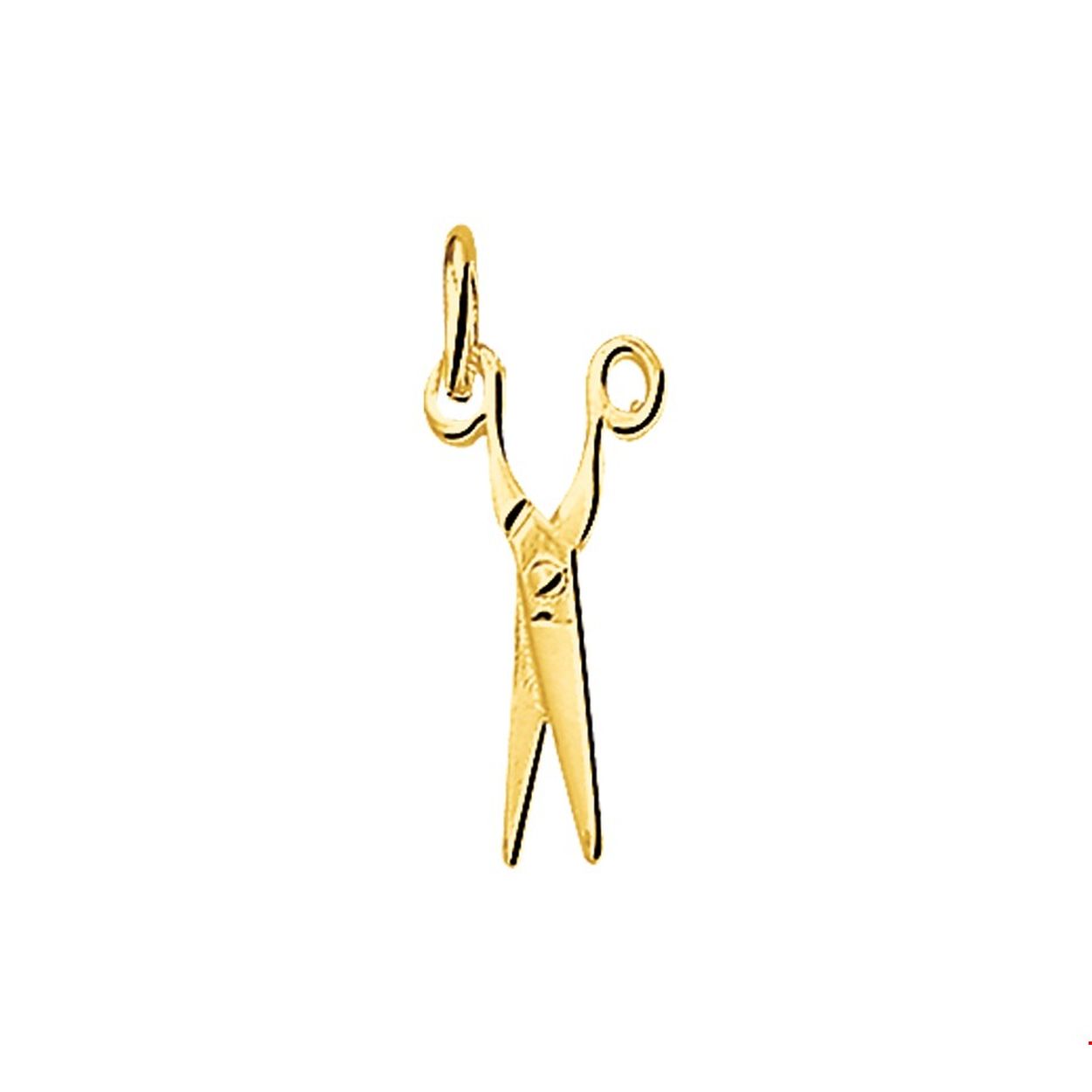 Beschrijving: Geelgouden bedel met een schaar.
Verpakt per: 1
Doelgroep: unisex
Breedte: 4 mm
Hoogte: 21 mm