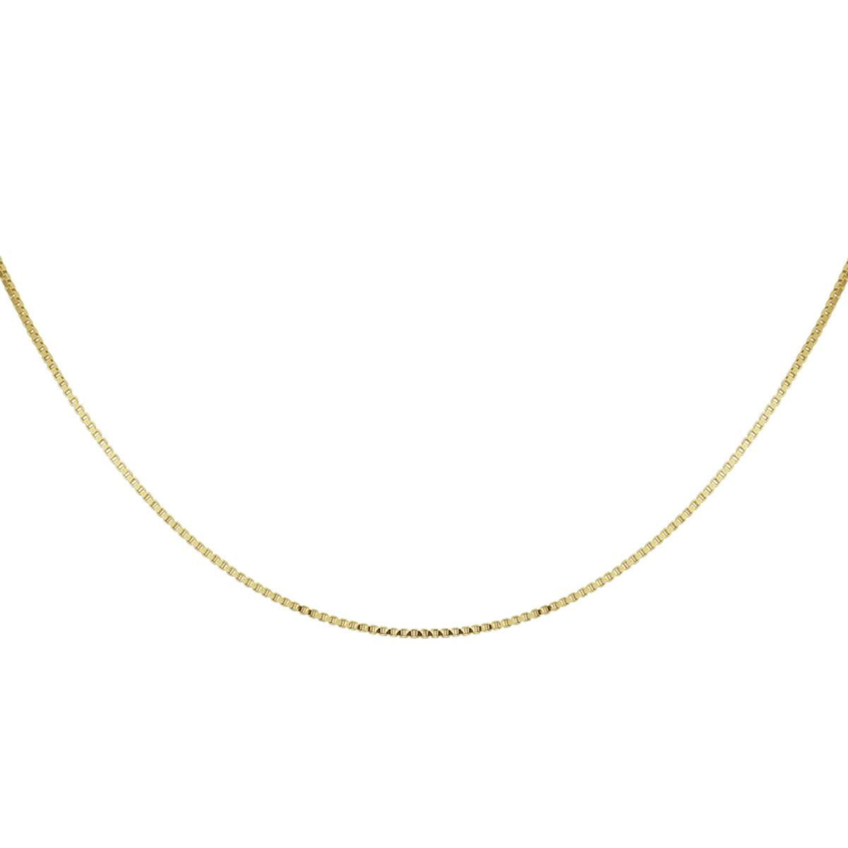 Geelgoud Venetiaans Collier, 60 cm