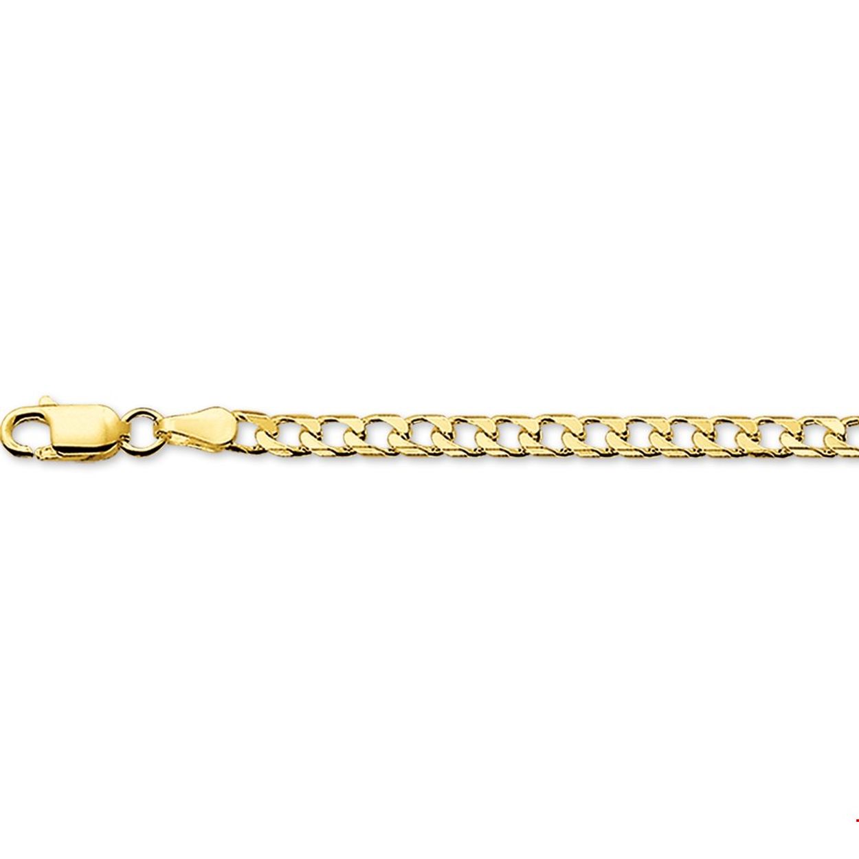 14krt Gourmet collier heren