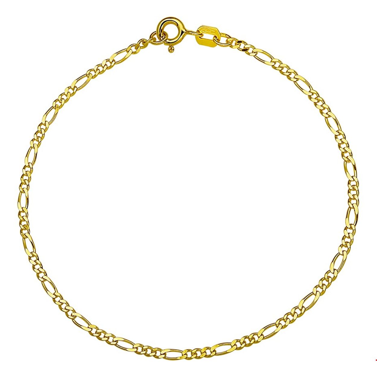 Beschrijving: Een goede garderobe begint bij de basis en ditzelfde geldt voor een tijdloze sieradencollectie! De figaro schakel past bij iedere outfit en is met veel andere sieraden te combineren. Details: Geelgouden collier met figaro schakel. 
Uniekenummer serie: 26782
Verpakt per: 1
Doelgroep: unisex
Breedte: 1.8 mm
Langste lengte: 45 mm