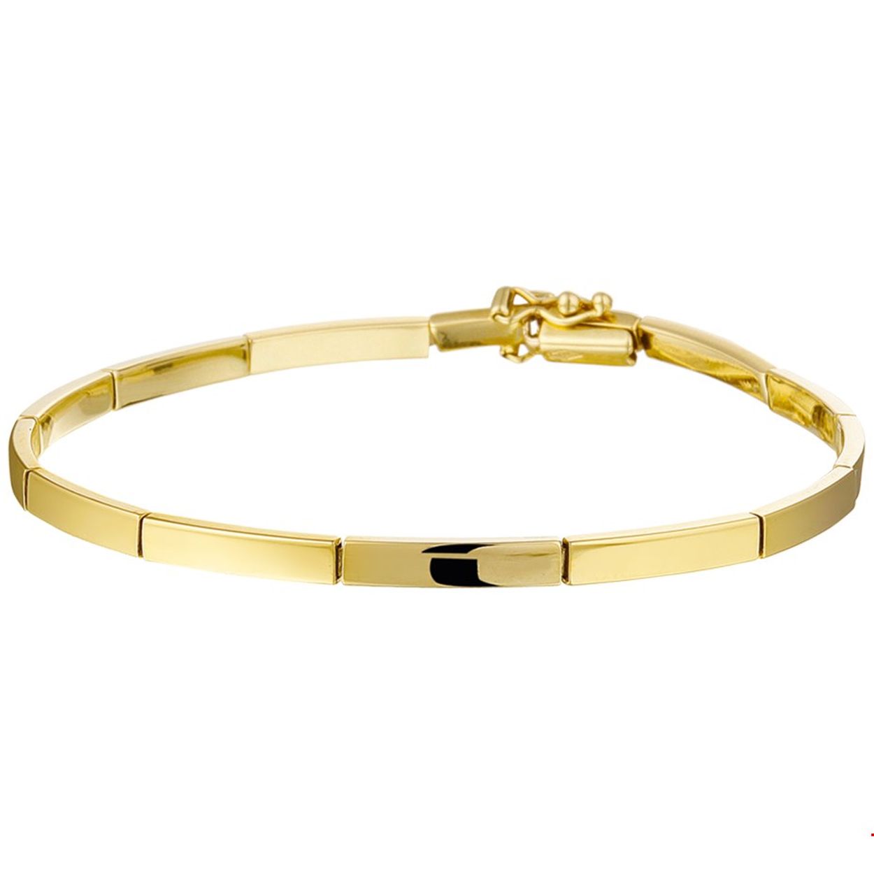 Beschrijving: Geelgouden armband met een lengte van 19cm en schakelbreedte van 3mm uitgevoerd met een poli afwerking.
Verpakt per: 1
Doelgroep: dames
Breedte: 3.1 mm
Langste lengte: 19 mm